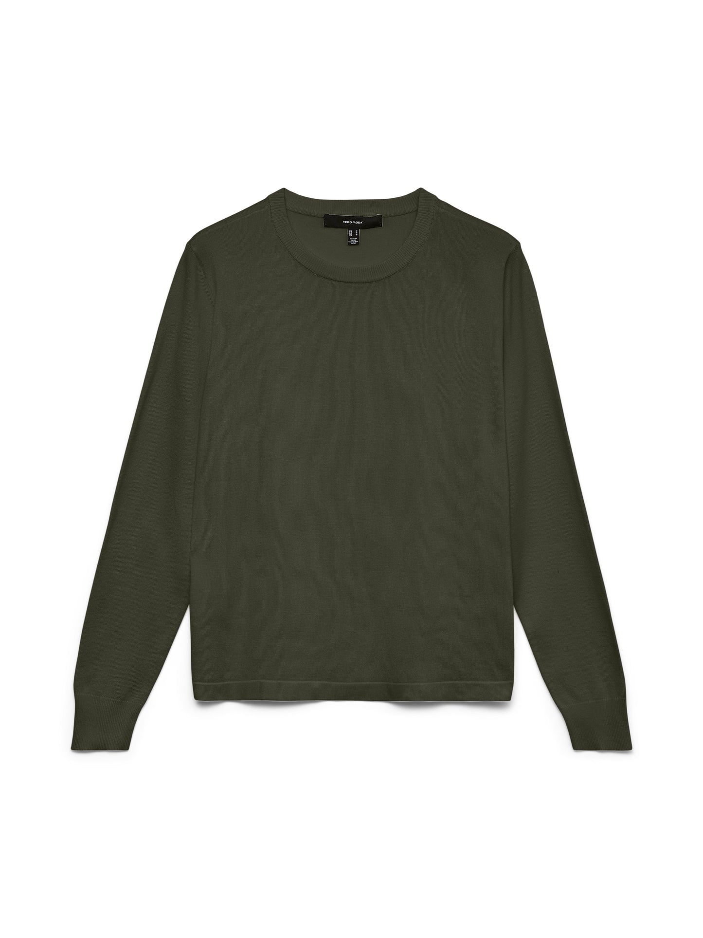 Vmsilje Ls O-neck Pullover Noos (Forest Night)