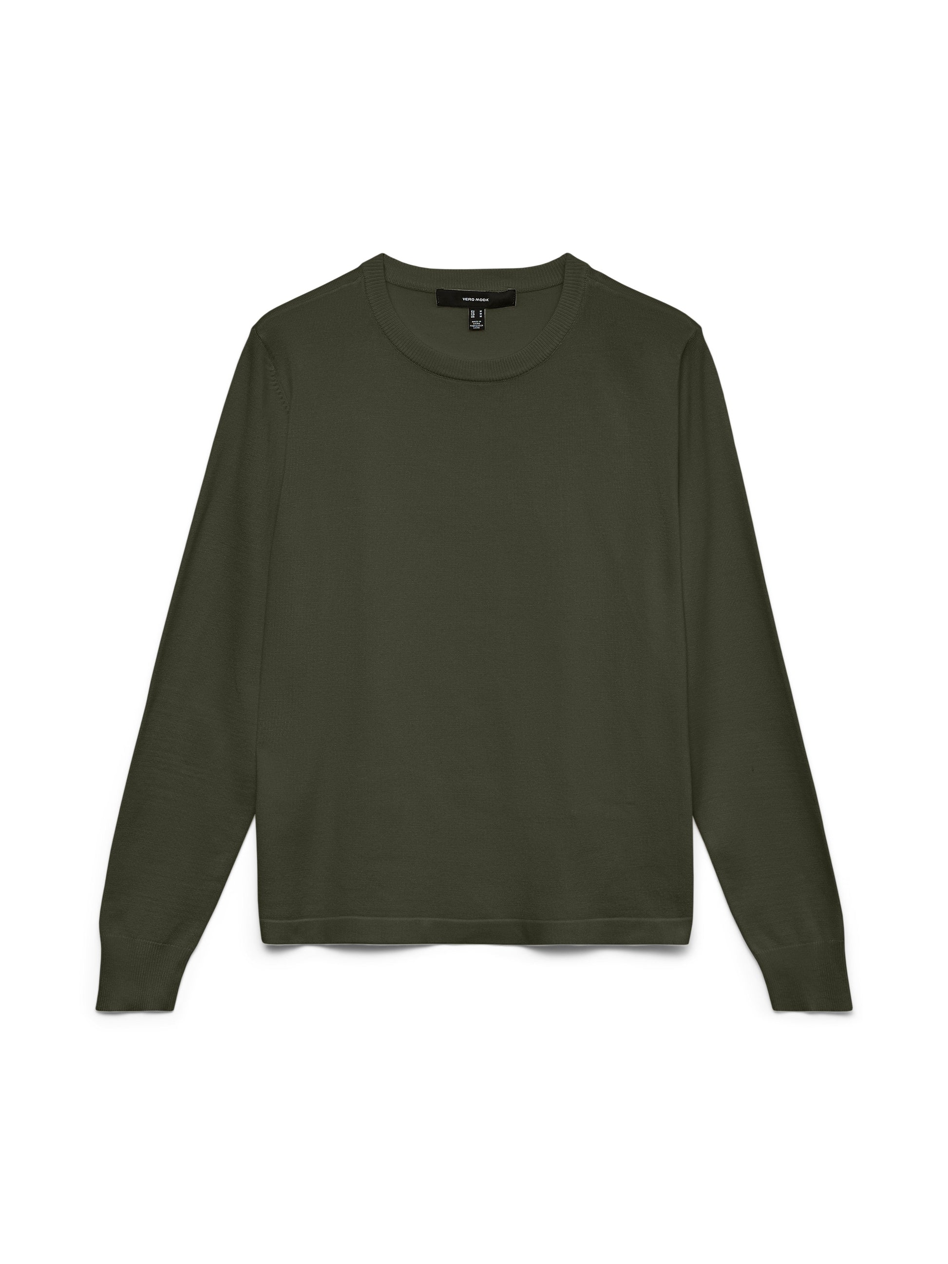 Vmsilje Ls O-neck Pullover Noos (Forest Night)
