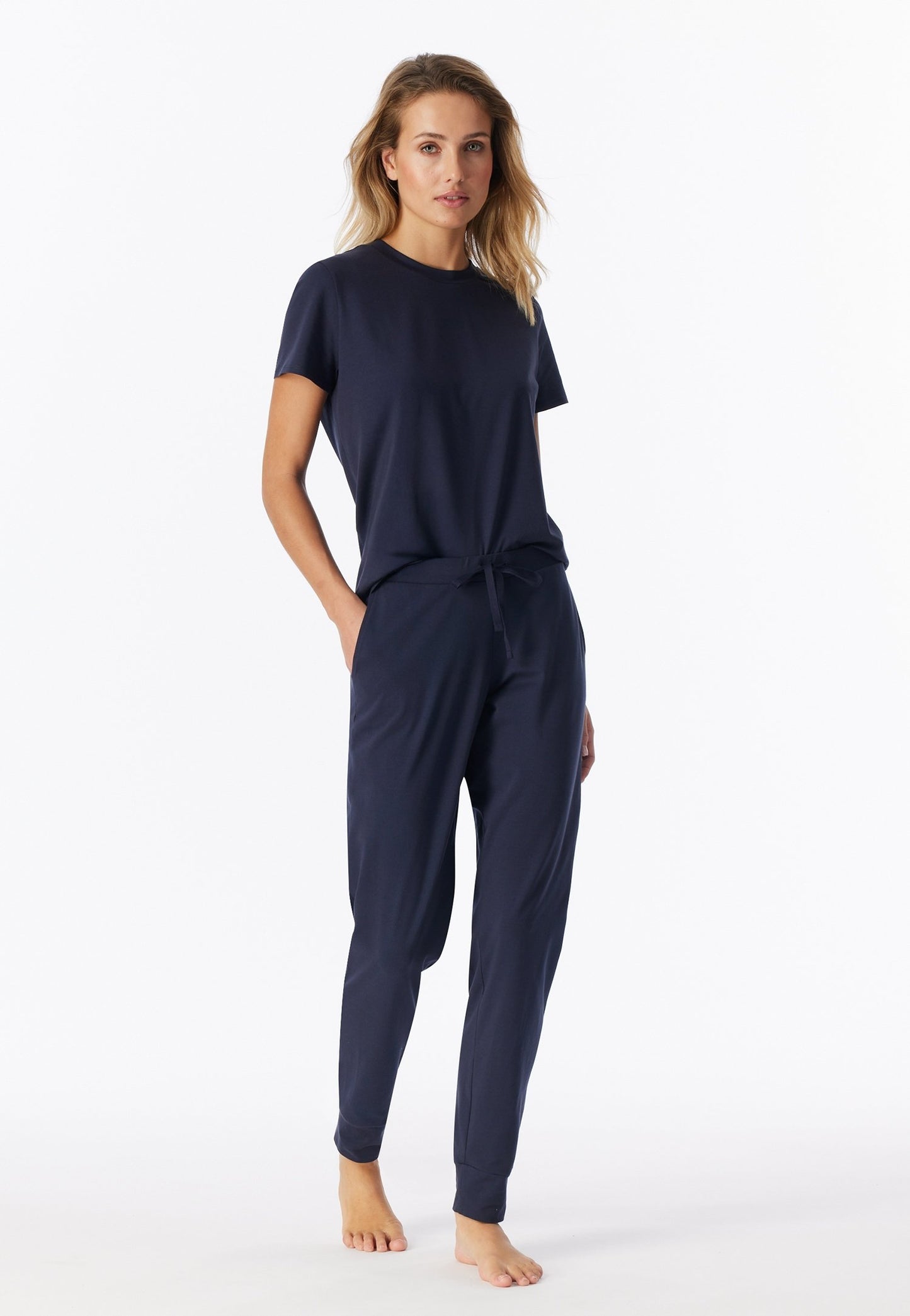 Hose lang Bündchen (Deep Blue)