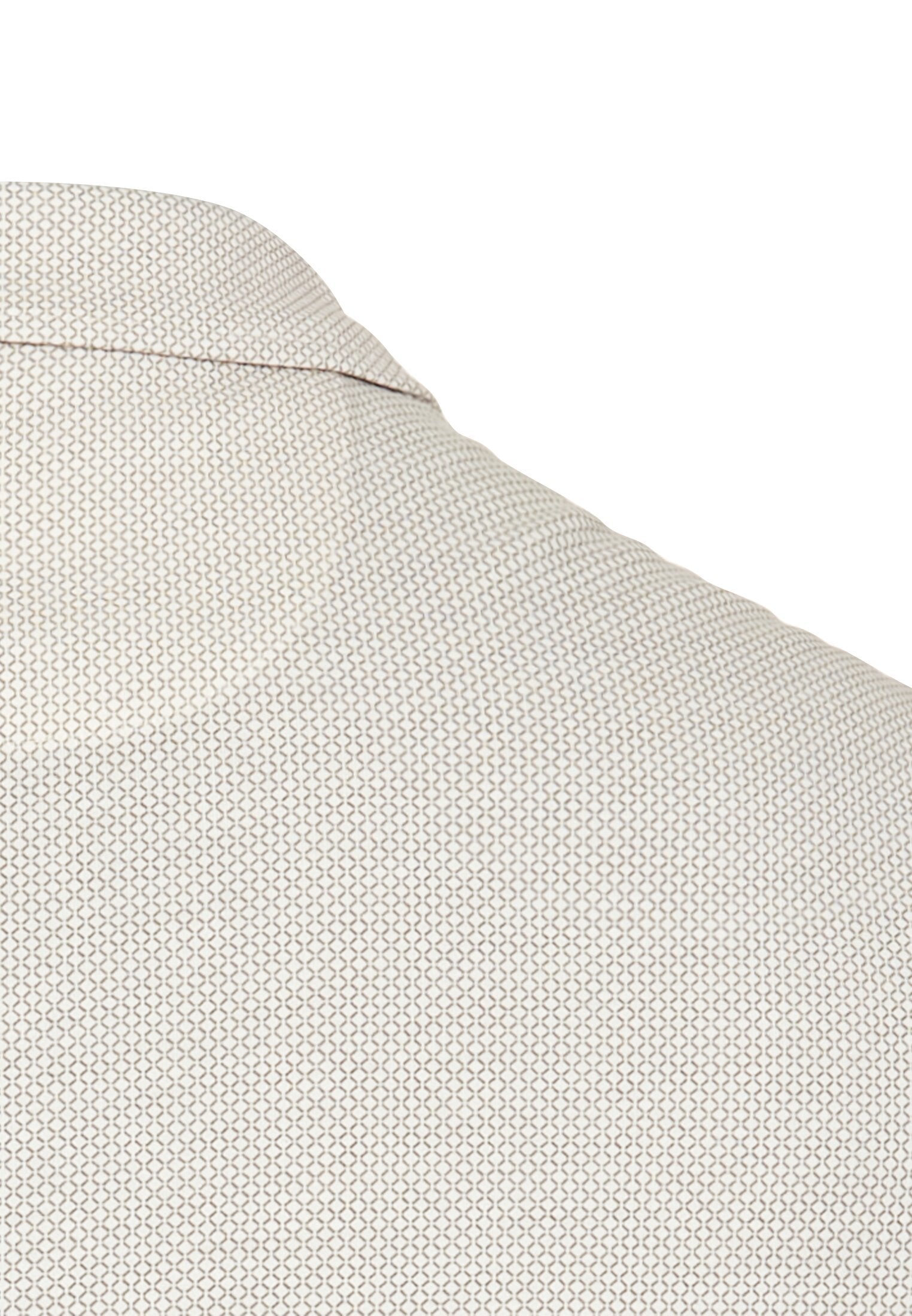 Kurzarm Poloshirt aus reiner Baumwolle (Ecru)