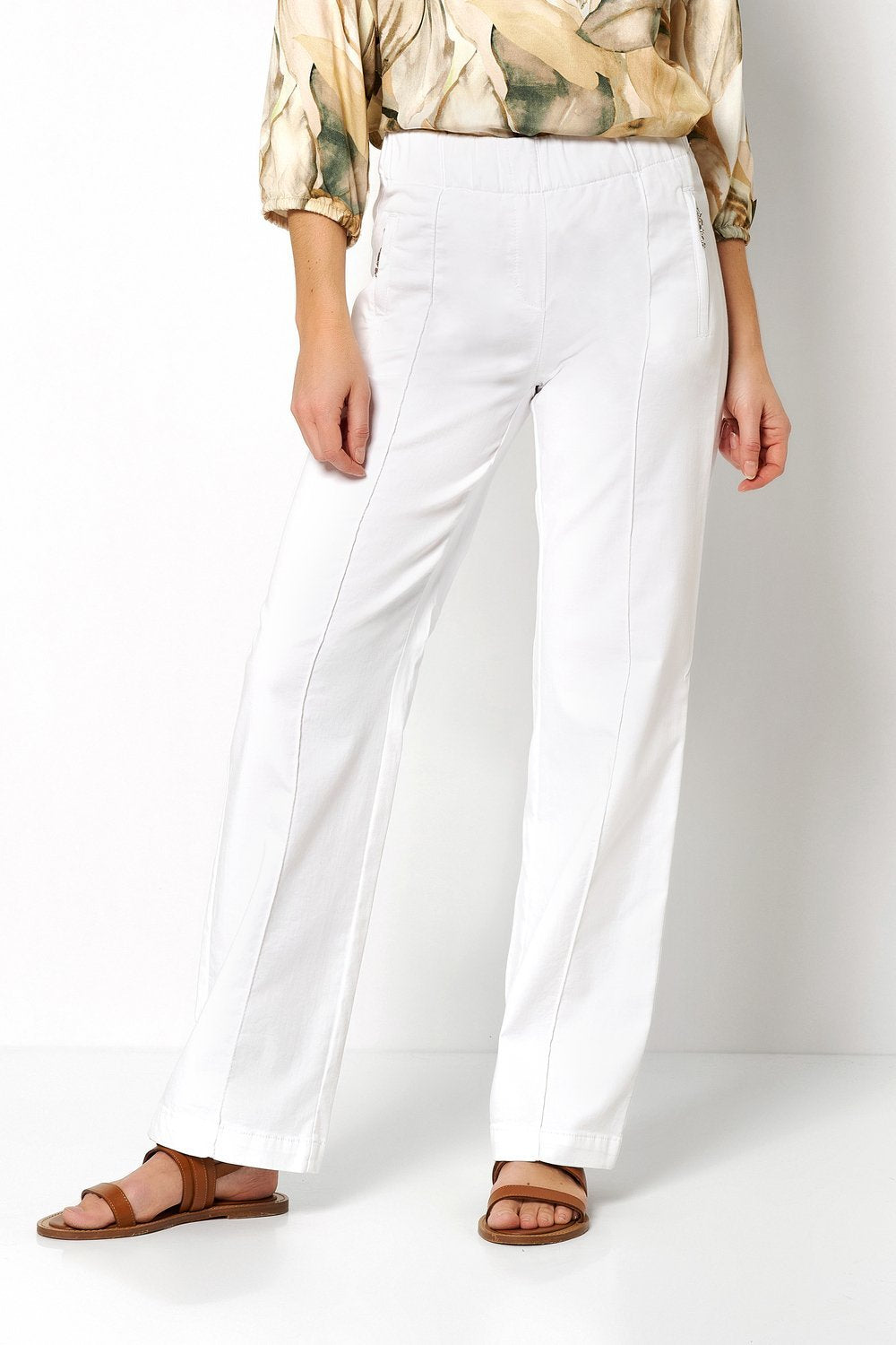 Sue Wide Leg (White)