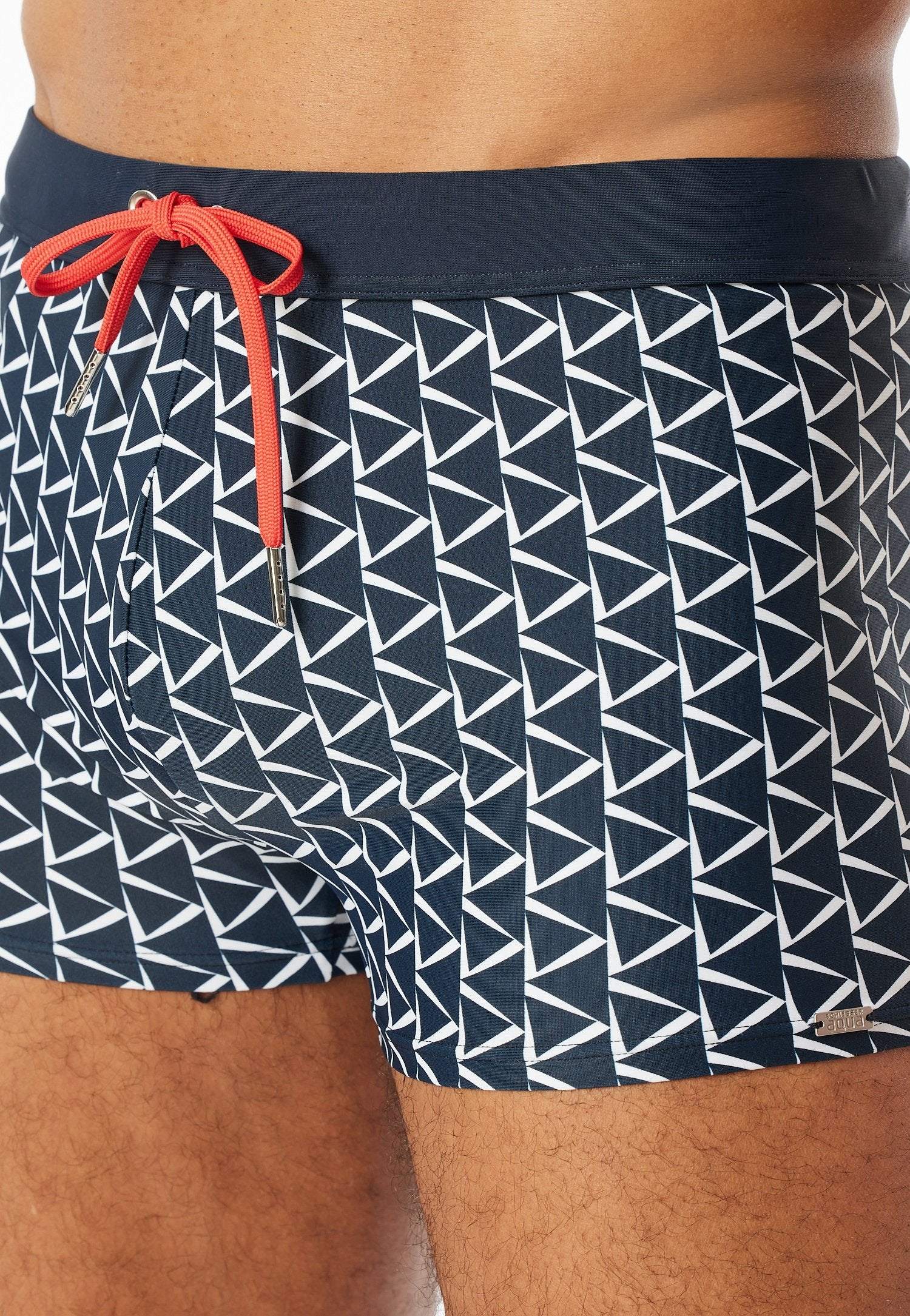Badehose mit Bein (Nachtblau)