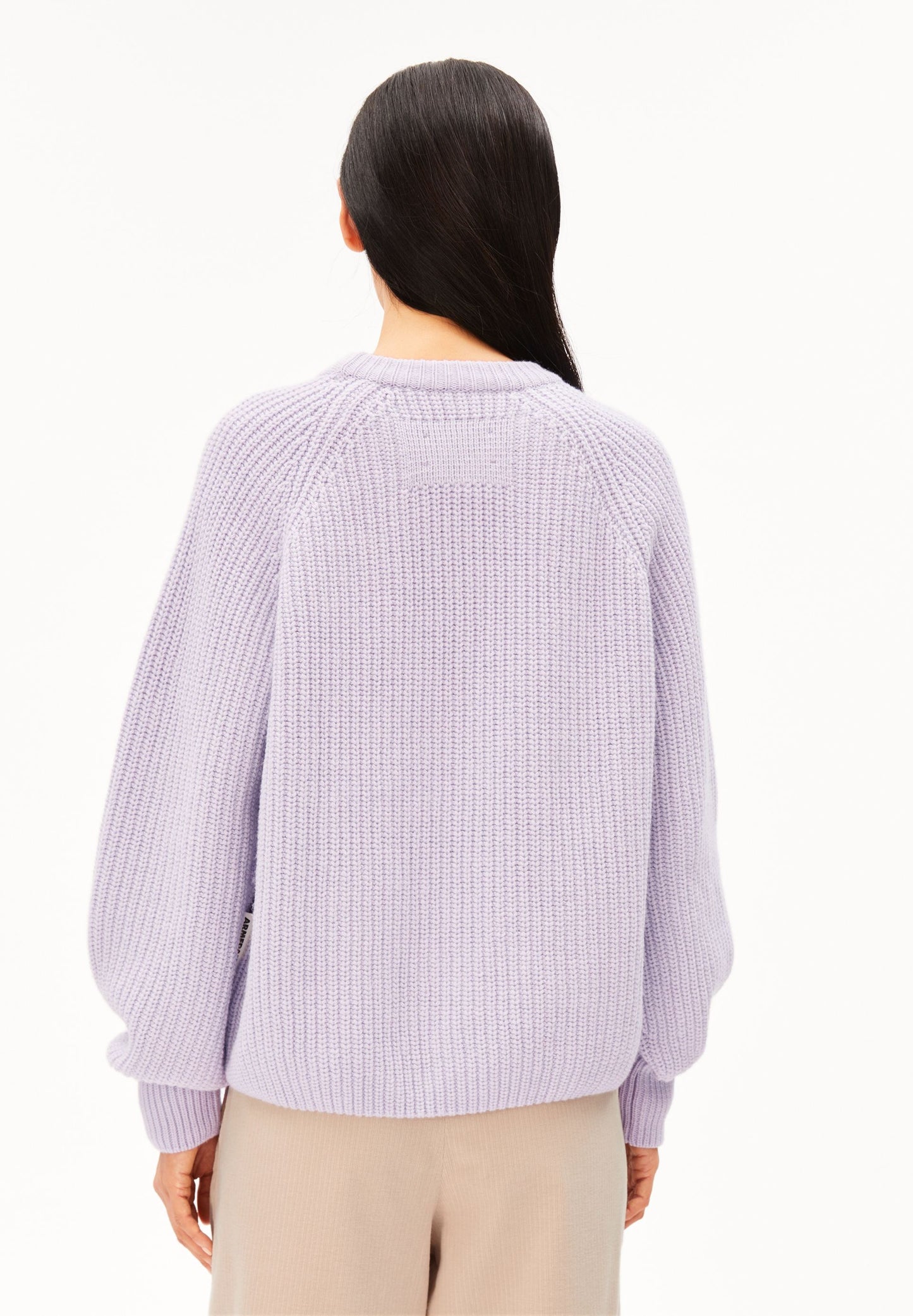 Rib Knit Sweater (Moonlit Lilac)