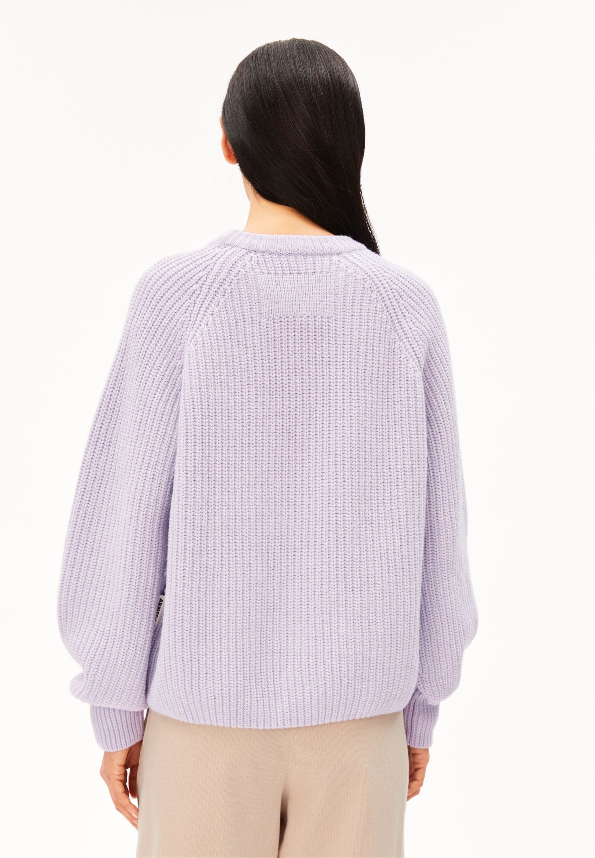 Rib Knit Sweater (Moonlit Lilac)