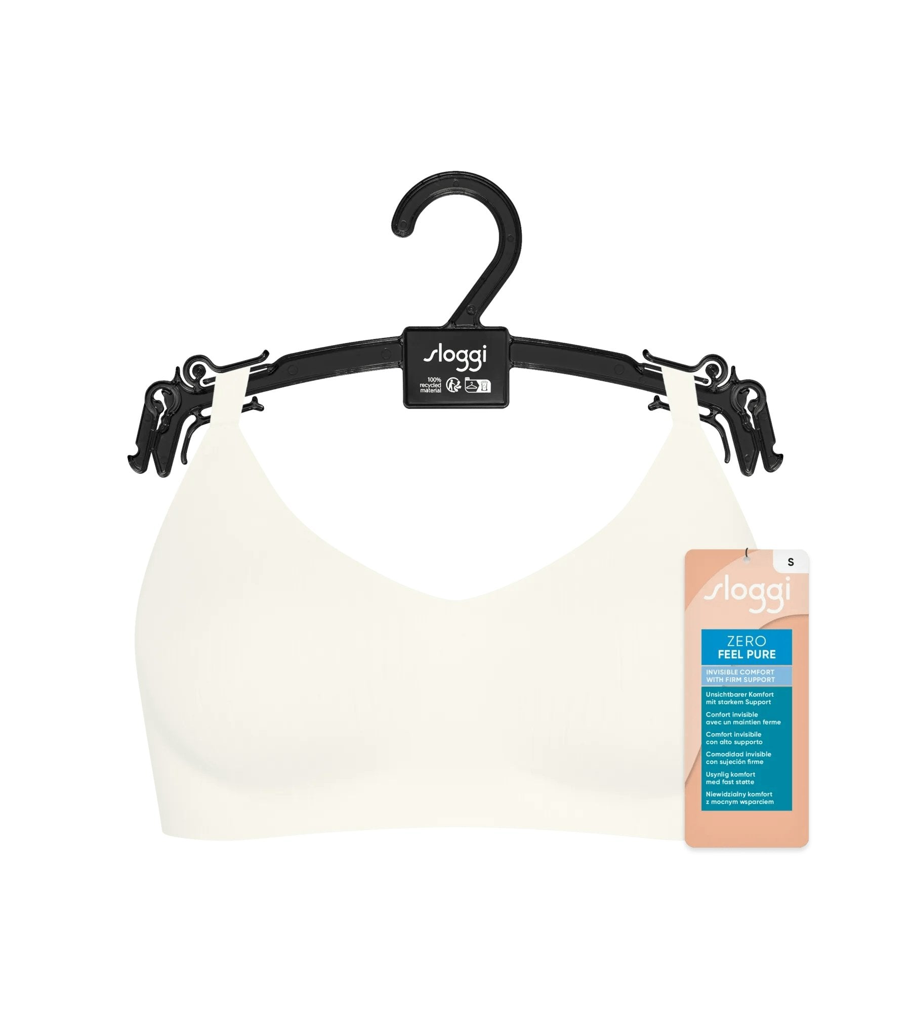 sloggi ZERO Feel Pure Soft bra (00gz Silk White)