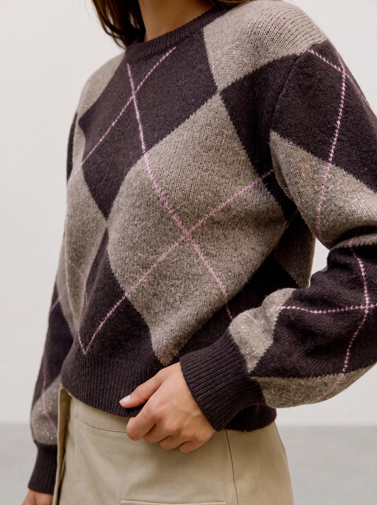 Vmdarla Ls O-neck Pullover Lcs (Chocolate)