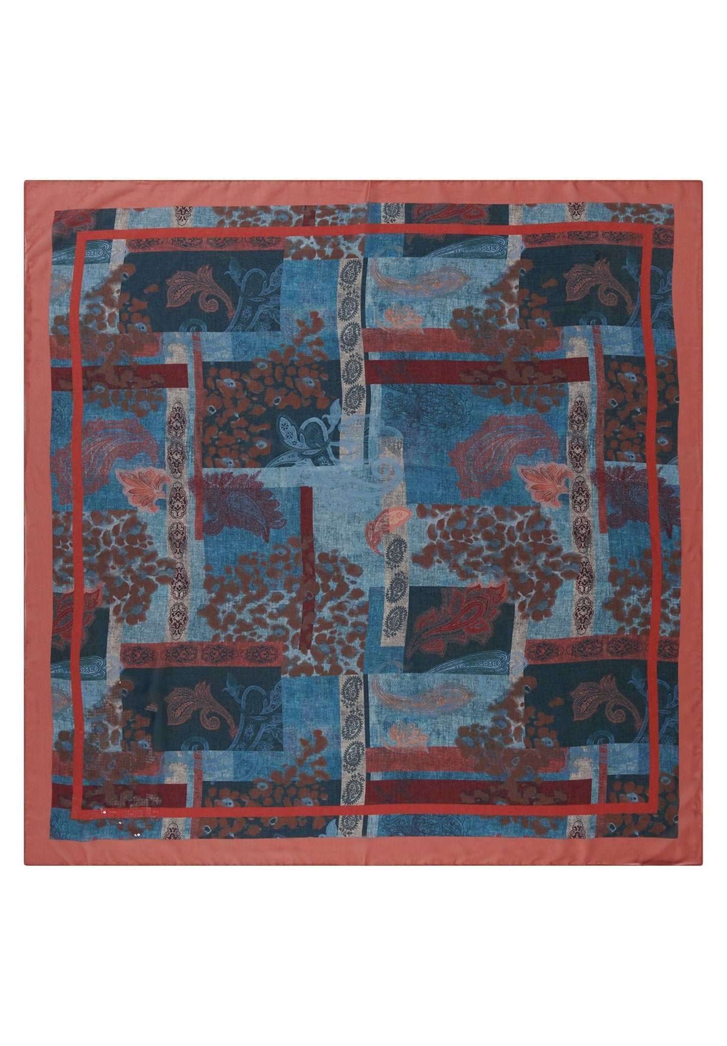 Tuch (Blue/red)