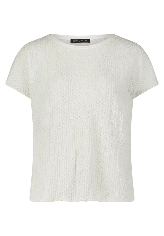 Strukturshirt (Offwhite)