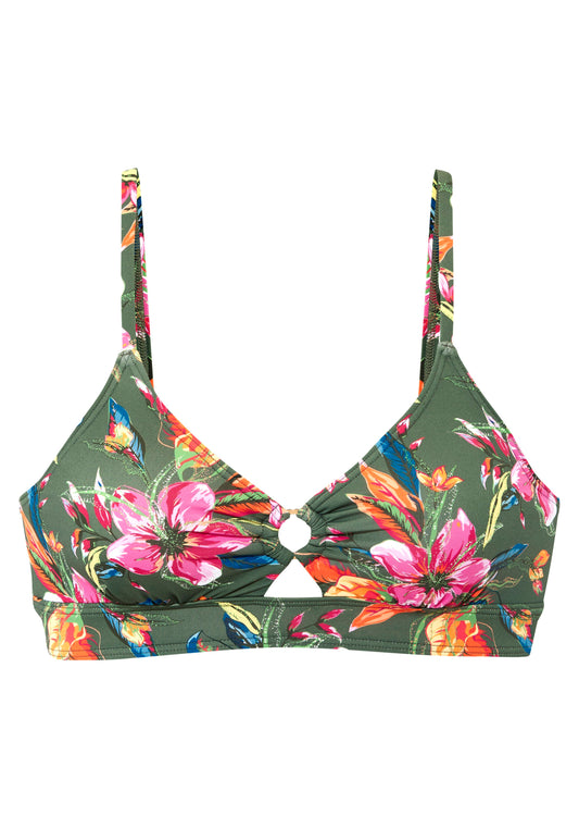 LASCANA Bralette-Top (Olive Print)