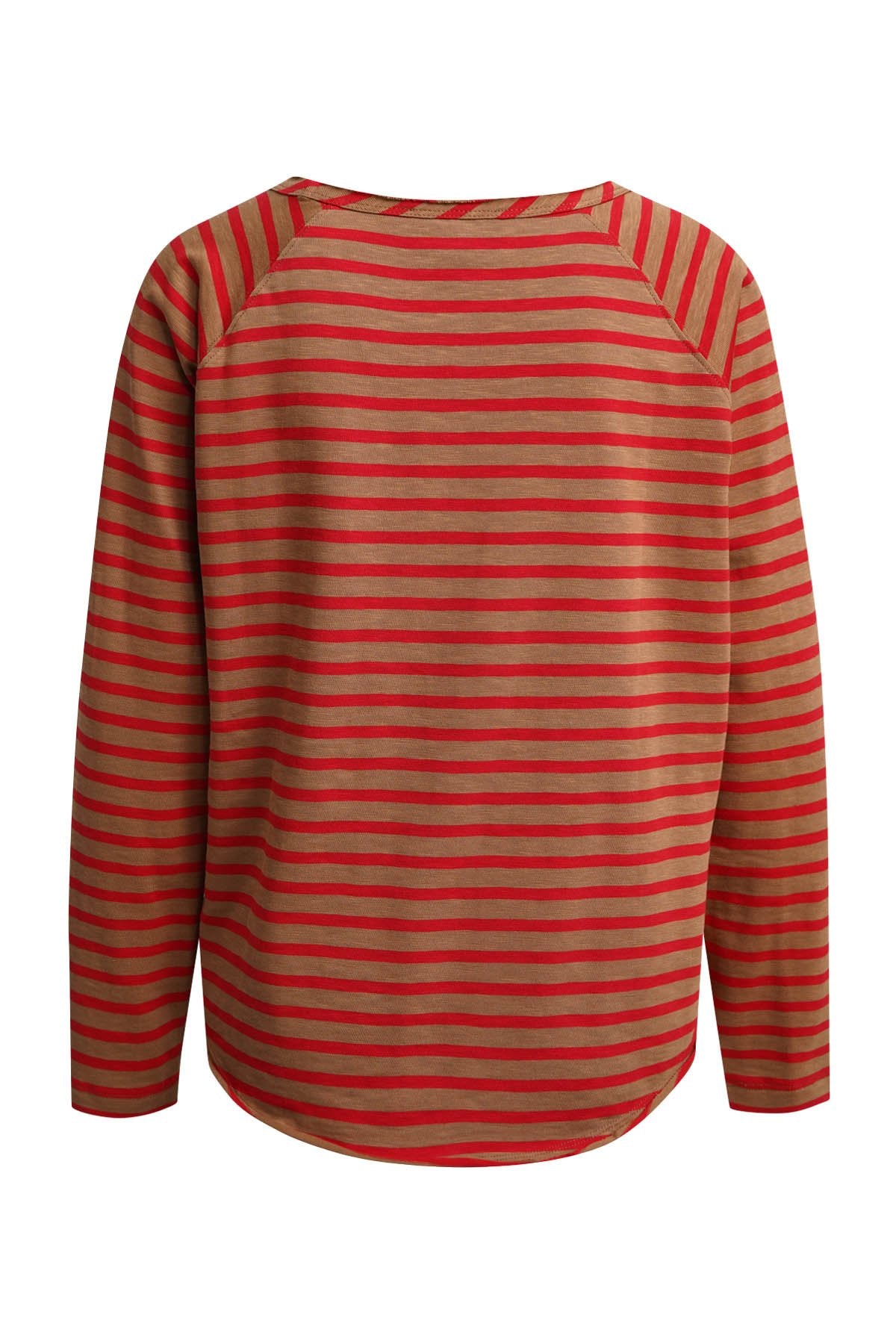 Regular Basic Sweat Raglan Striped (Love)