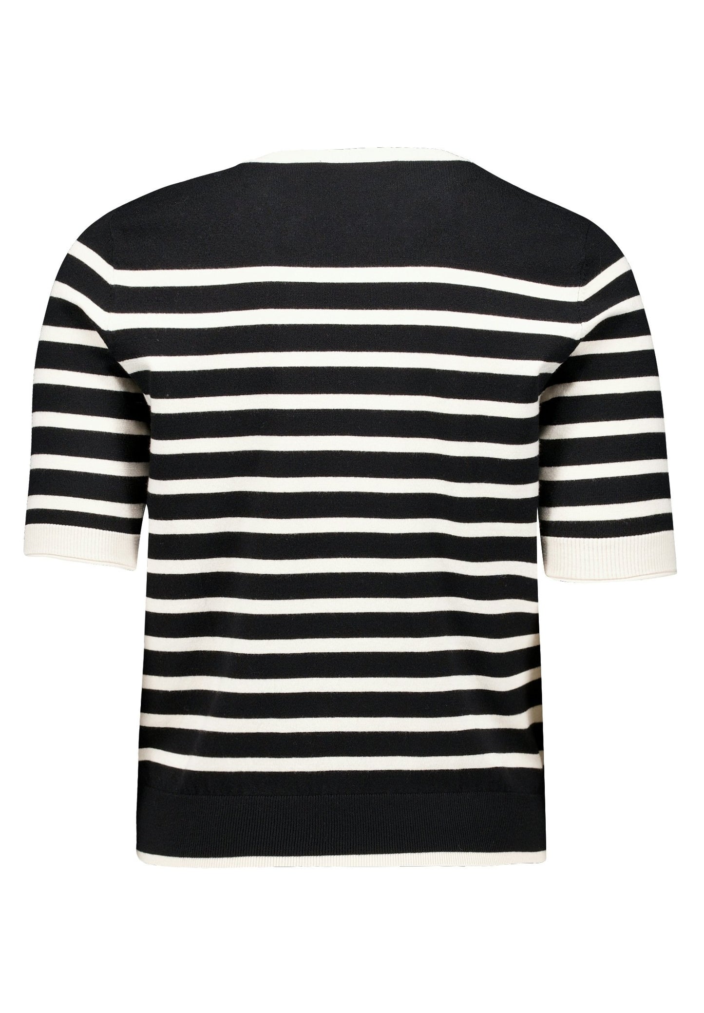 Feinstrickpullover (Patch Black/bei)