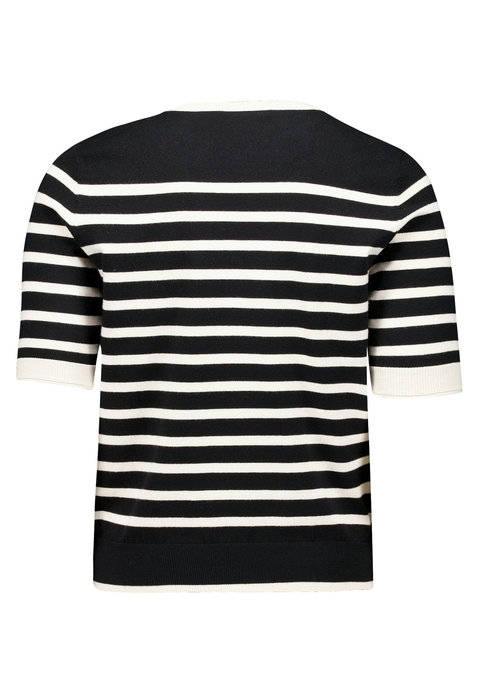 Feinstrickpullover (Patch Black/bei)