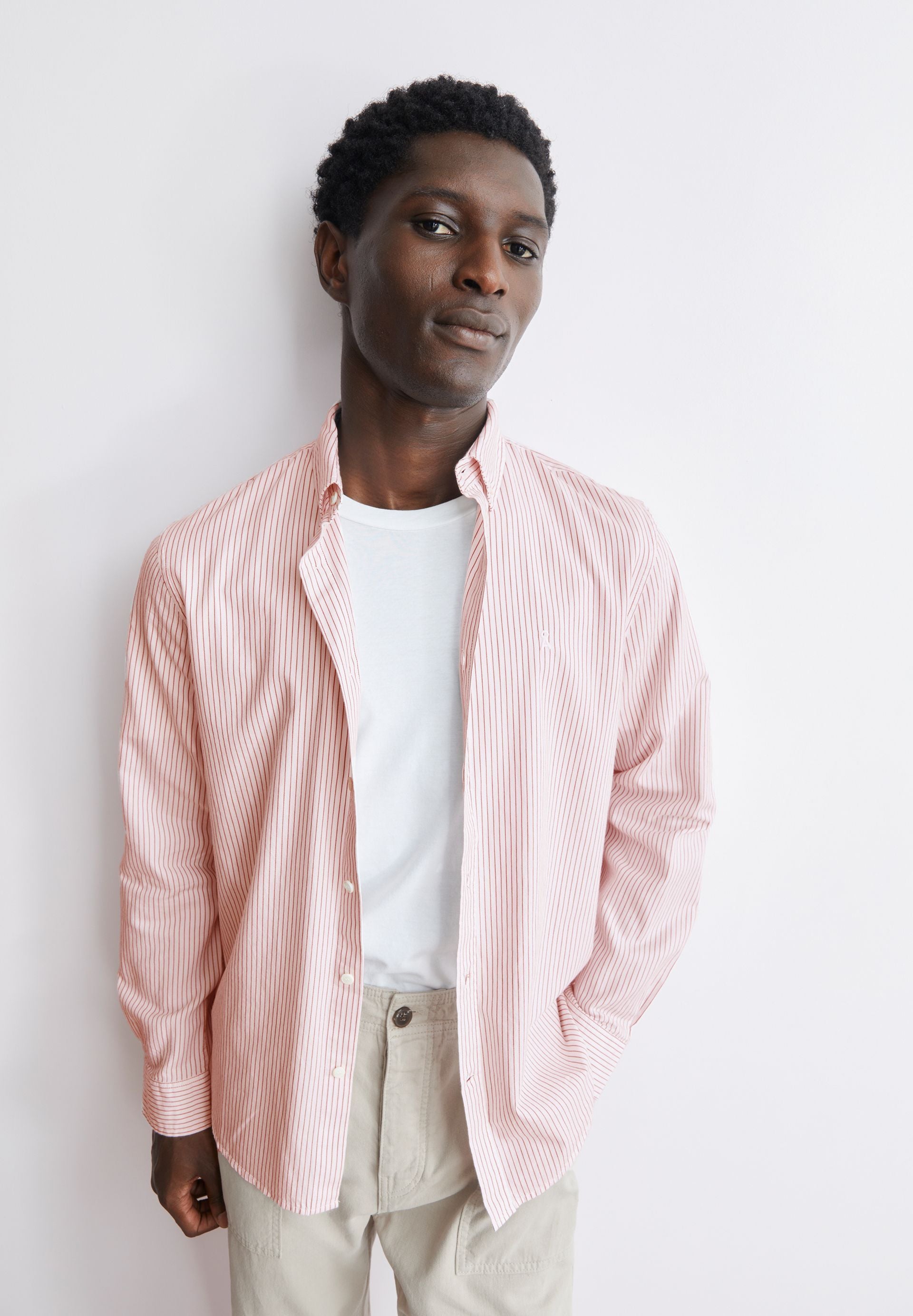 Quaasa Stripe Longsleeve Shirt (Tabasco Red)