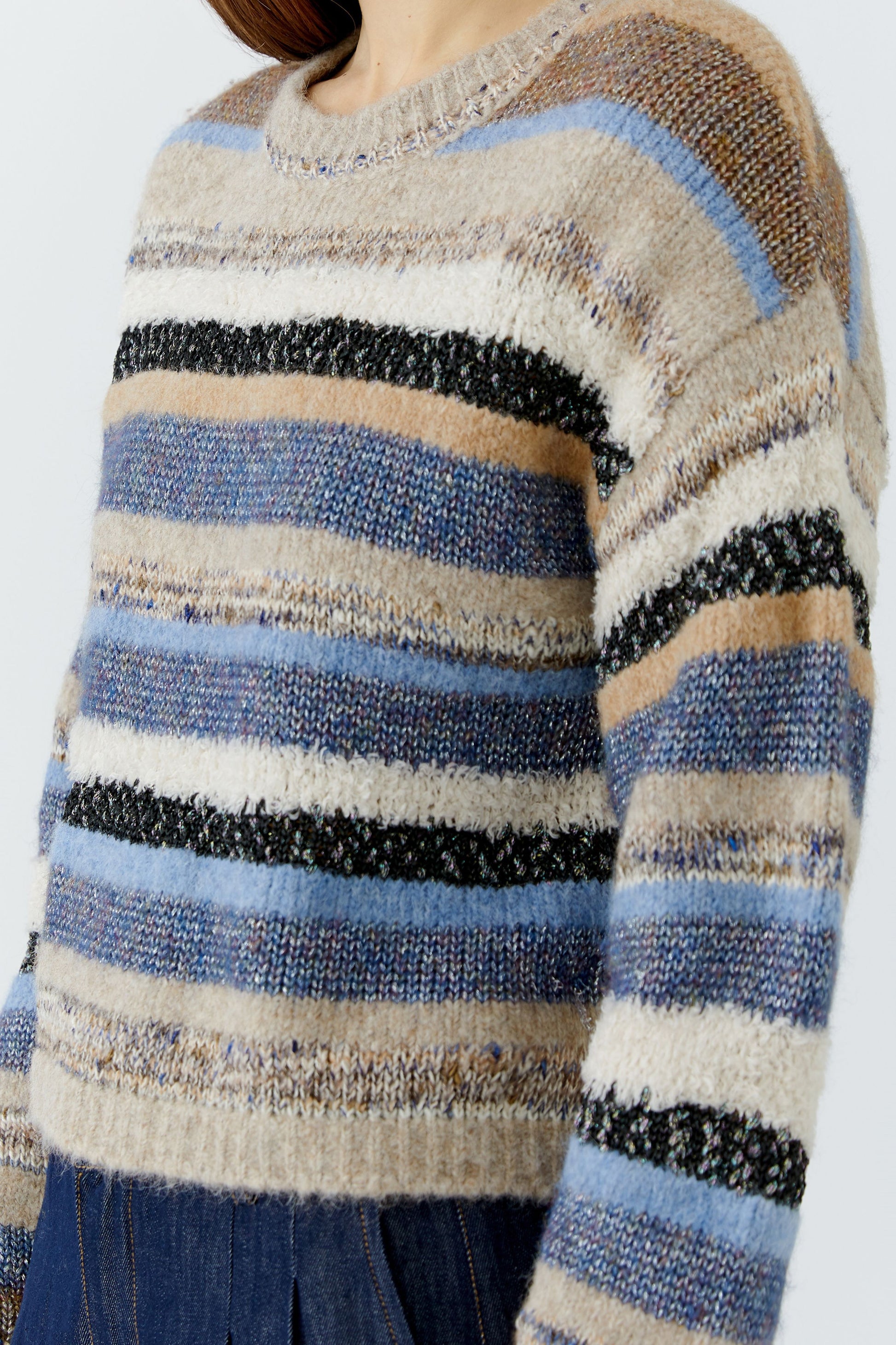 Pullover (Lt Brown Blue)