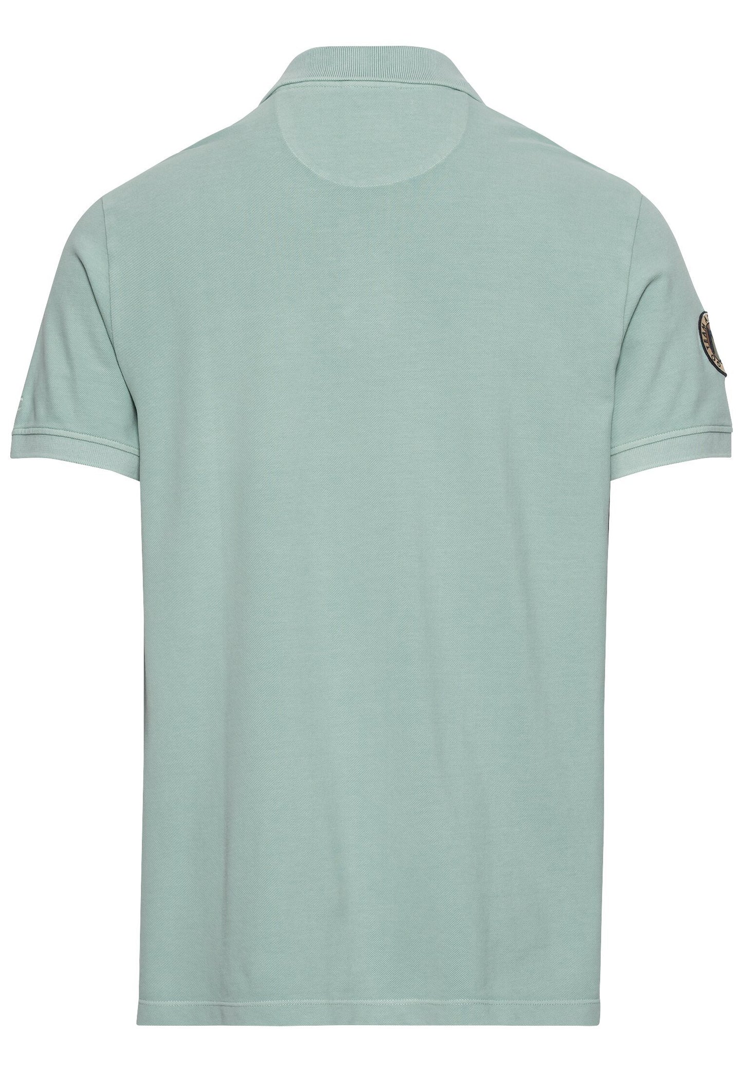 Piqué Poloshirt aus zertifiziertem Organic Cotton (Aqua Green)