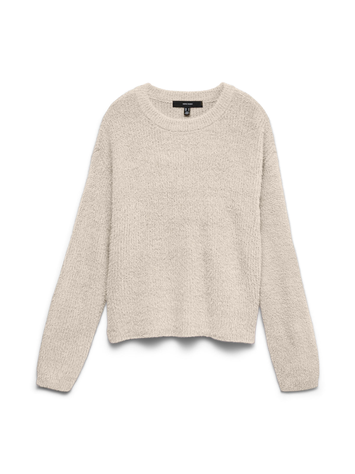 Vmpuff Ls O-neck Pullover Boo (Birch)