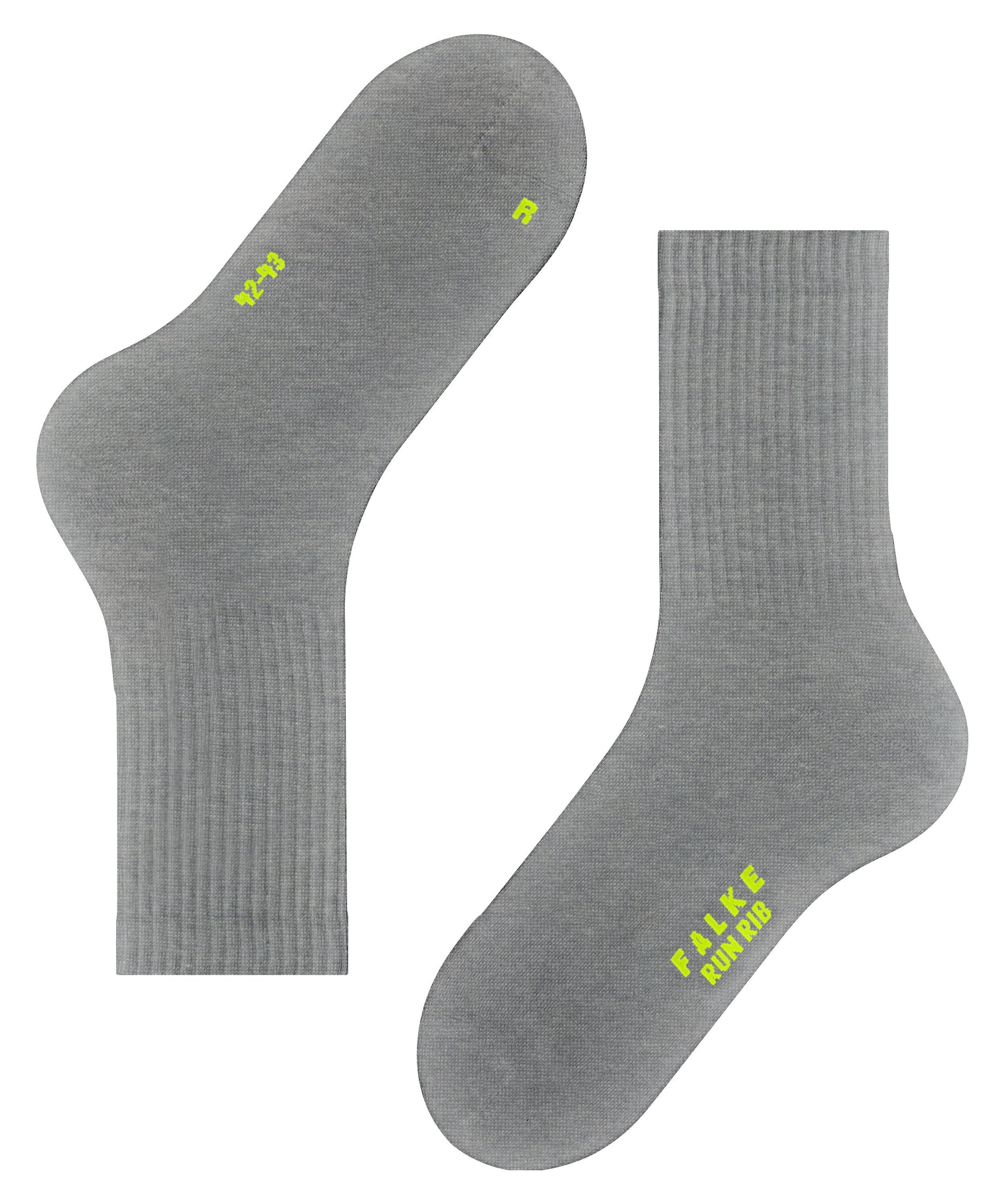 FALKE Run Rib Crew Unisex (Light Grey)