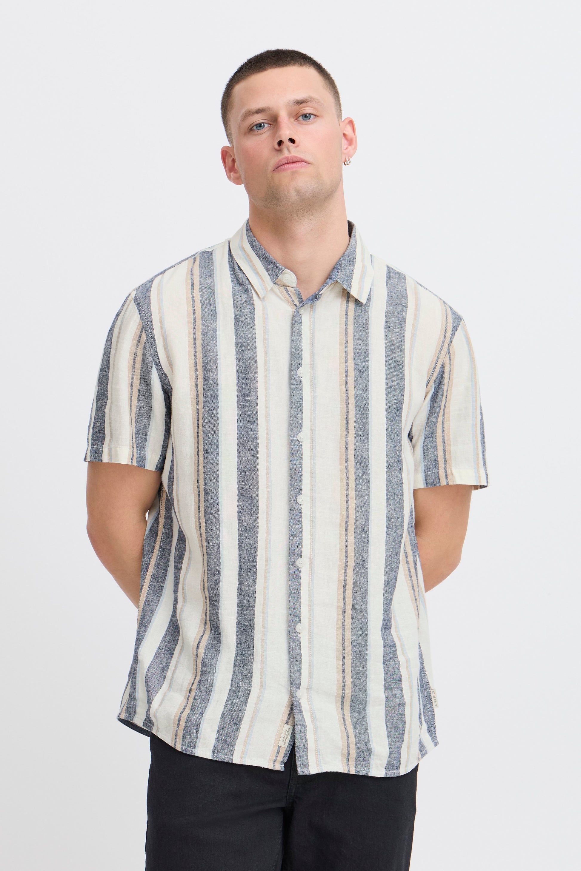 BHBOBBY Shirt stripe (Snow White)