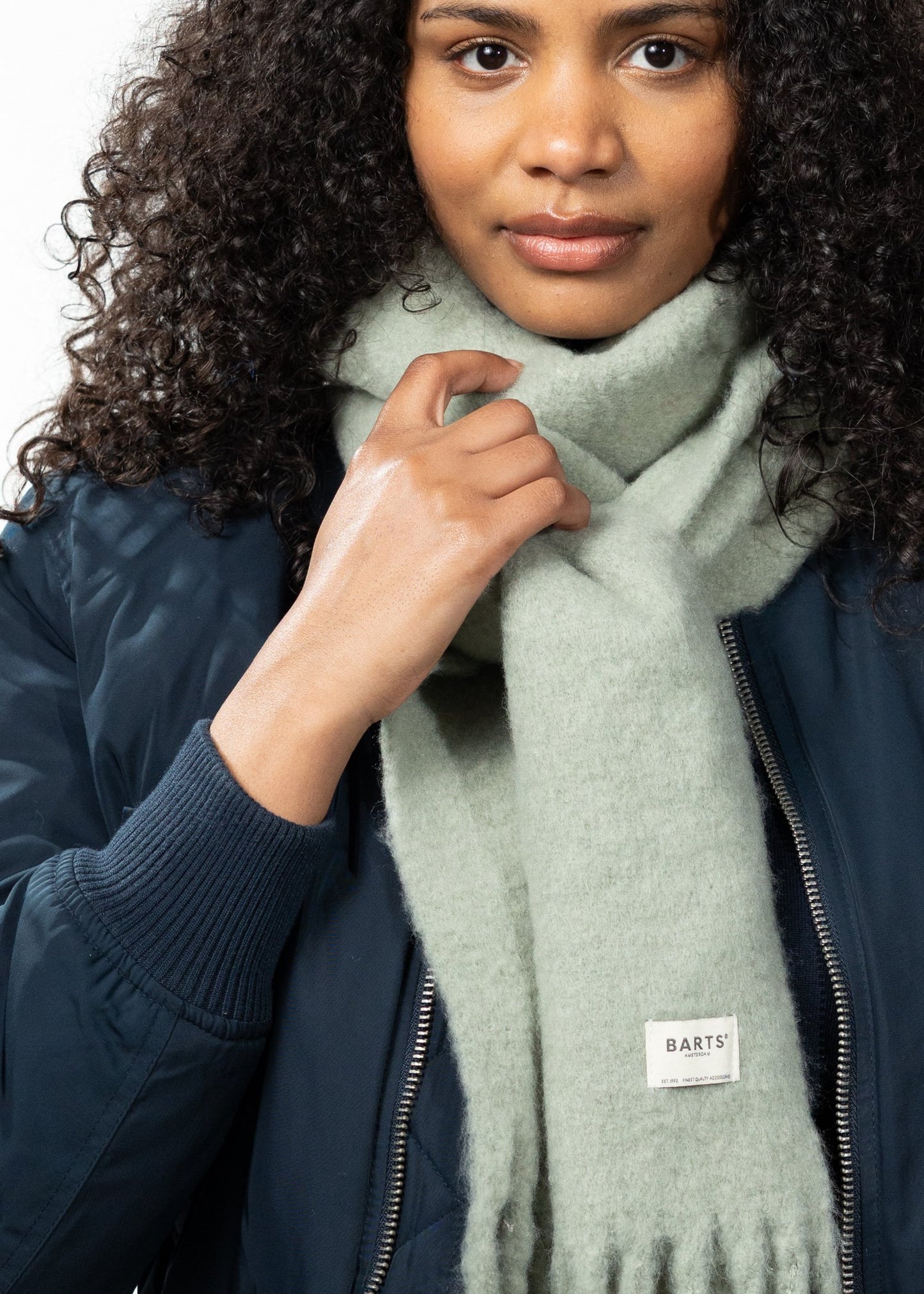 Keridda Scarf (Silver Stone)