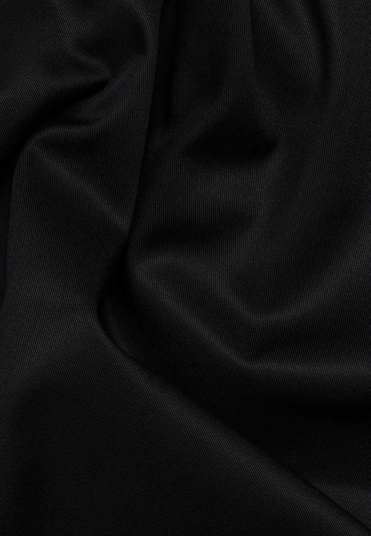 ETERNA unifarbenes Cover Shirt MODERN FIT (Schwarz)