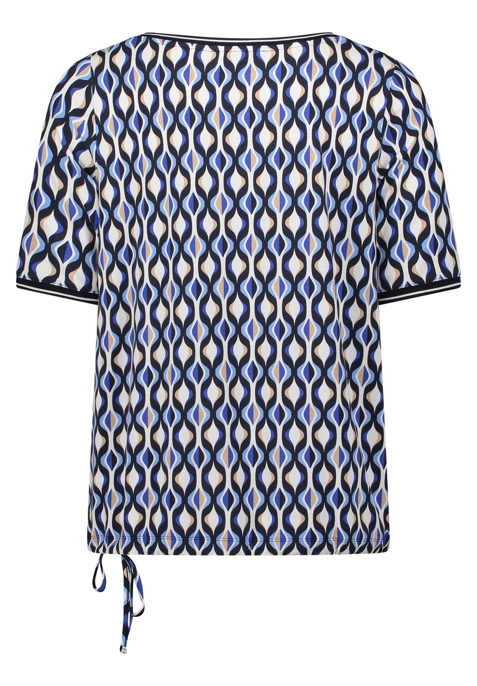 Casual-Shirt (Blue/cream)