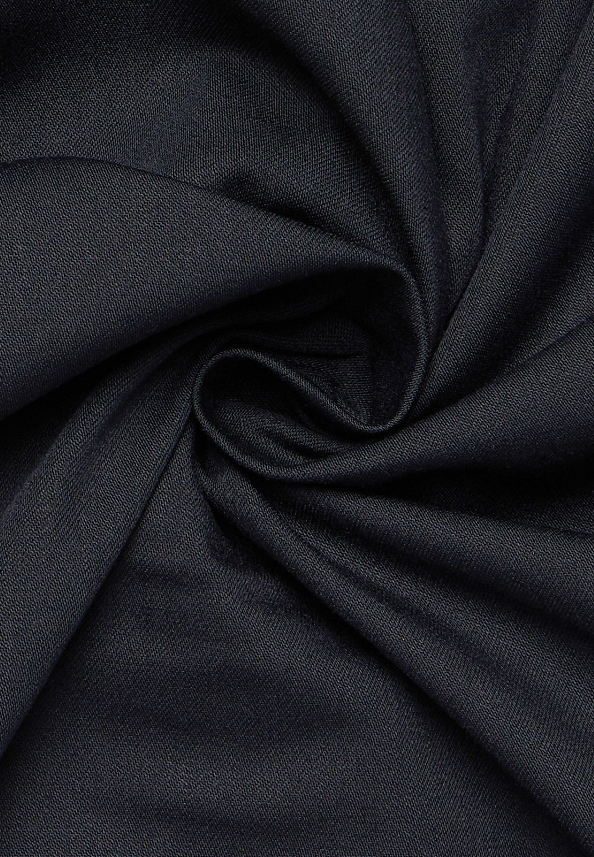 Performance Shirt Twill-Stretch Langarm (Schwarz)