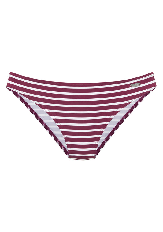 Venice Beach LM exkl. Sport Bikinihose normal (Bordeaux-whi)