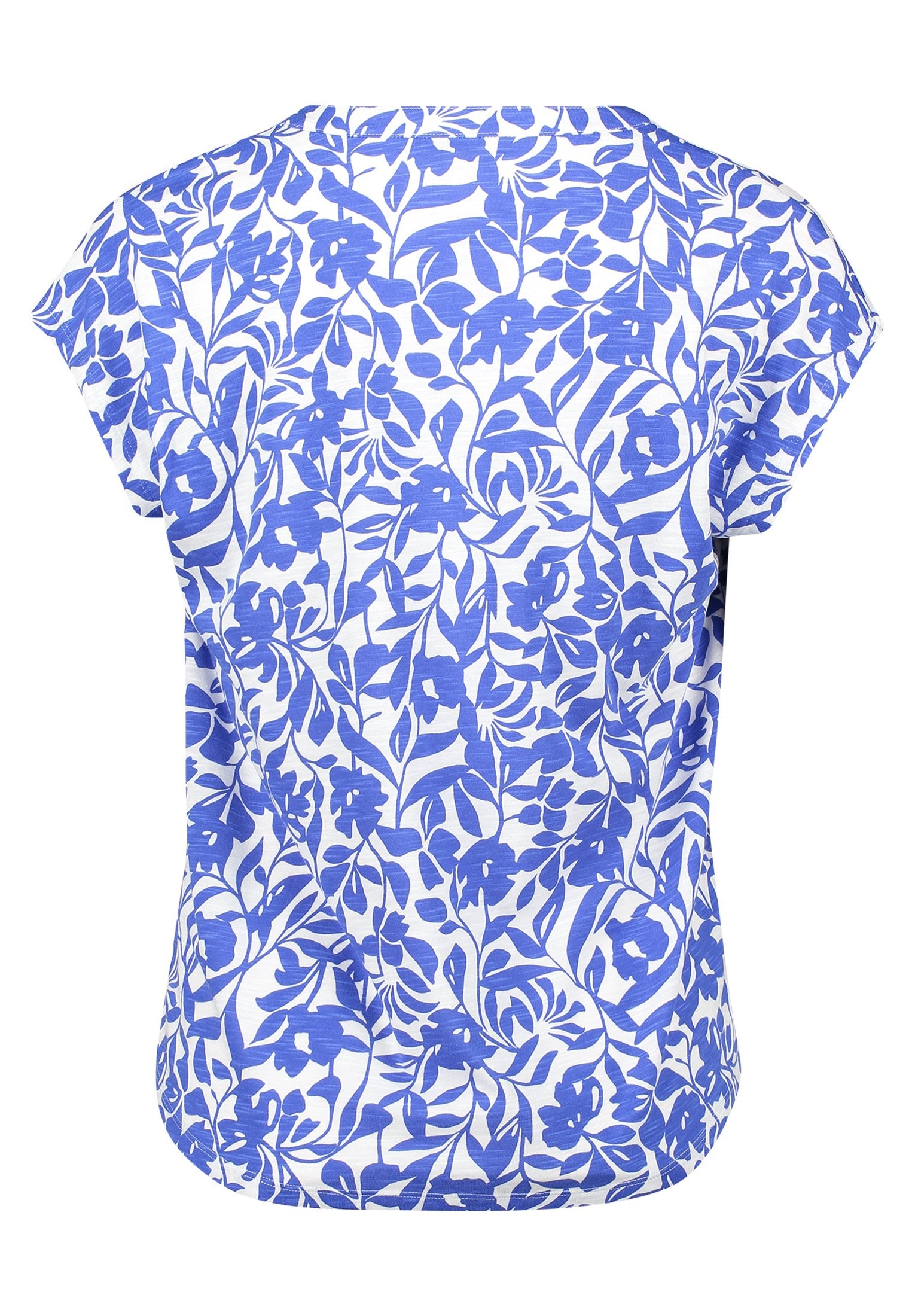 Casual-Shirt (Cream/blue)