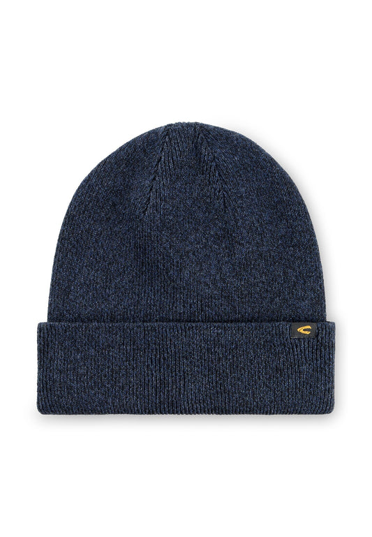 Strickmütze mit Umschlag (Dark Navy)