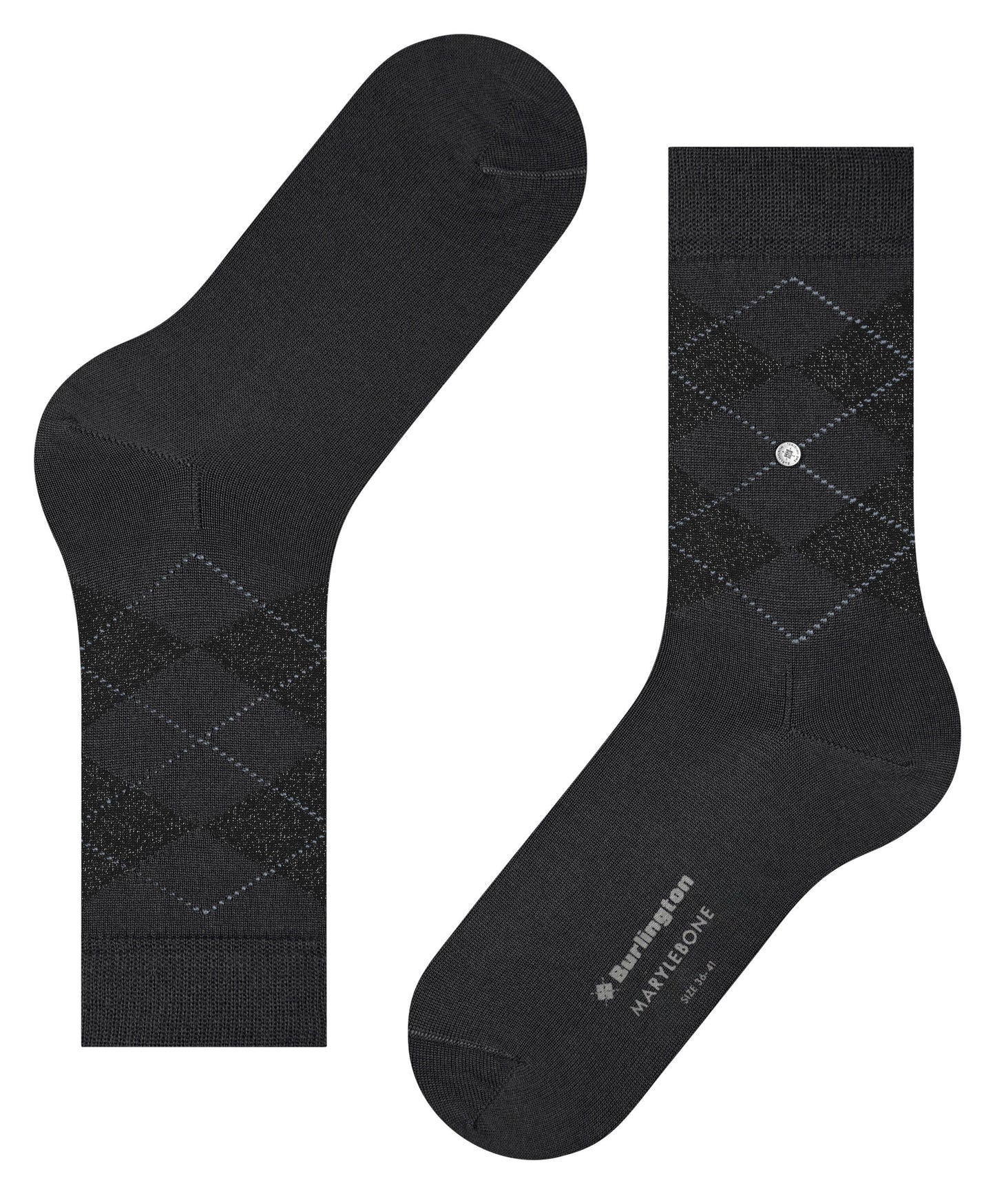 Burlington Marylebone Glitter Damen (Black)