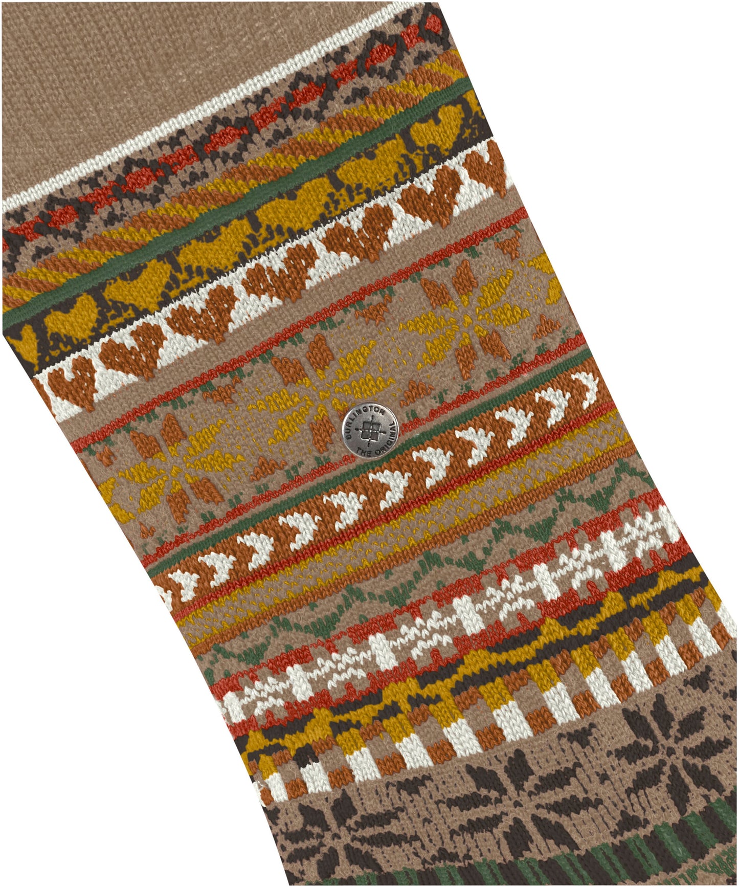 Burlington Fair Isle Delight Damen (Camel)