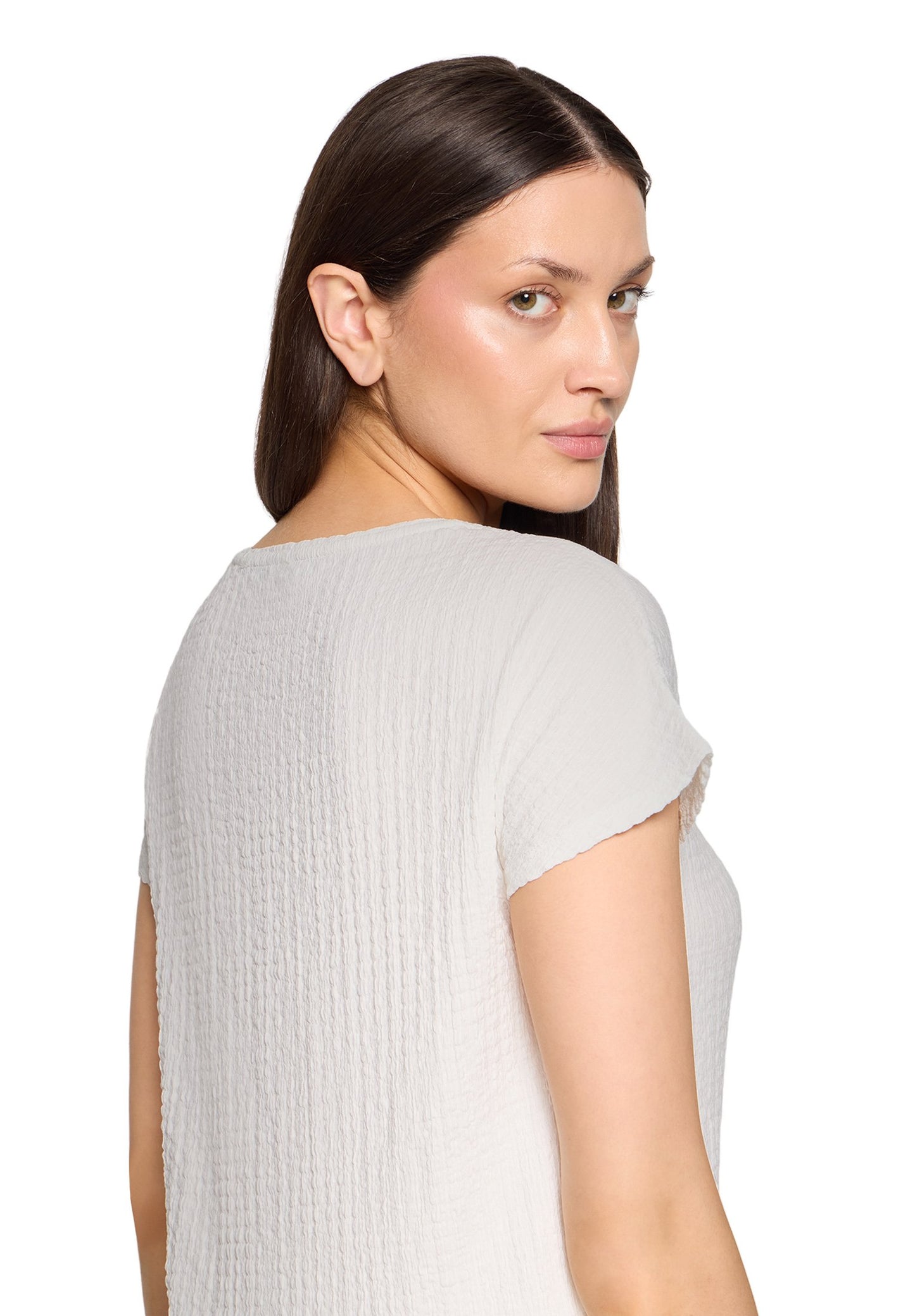 Strukturshirt (Offwhite)