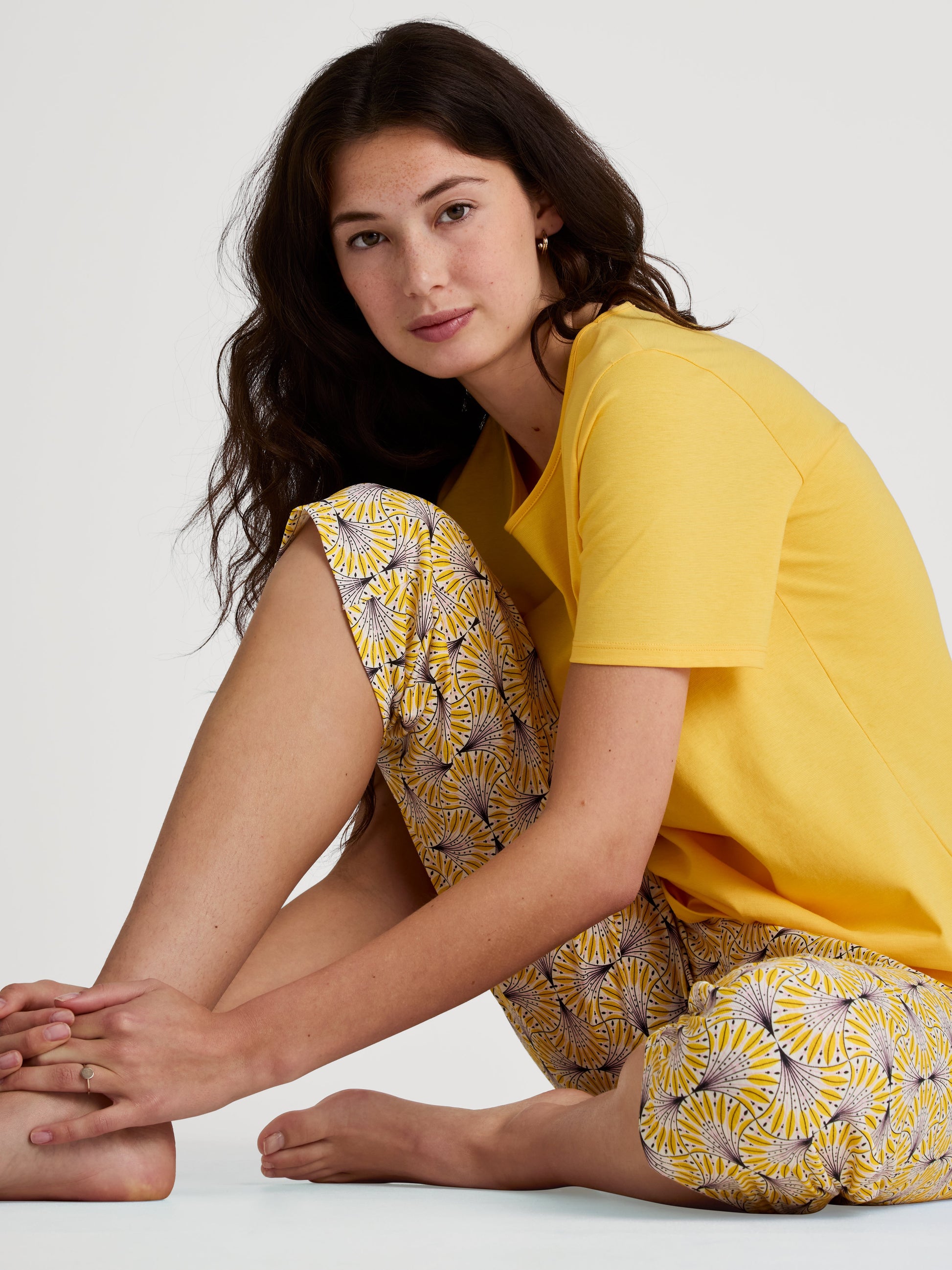 DAMEN Hose 3/4 (Ray Flower Yello)