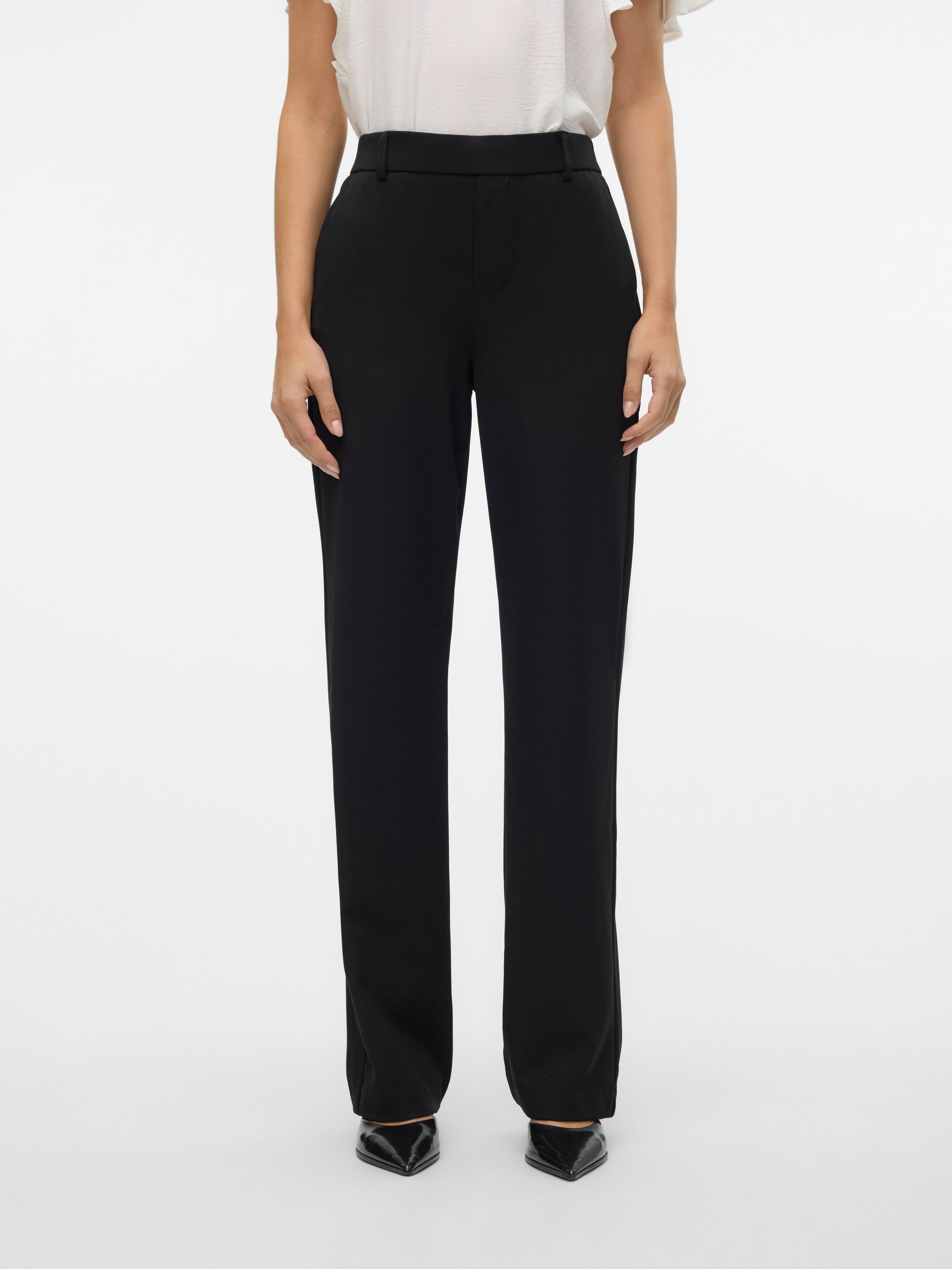 Vmmaya Mw Straight Solid Pant Noos (Black)