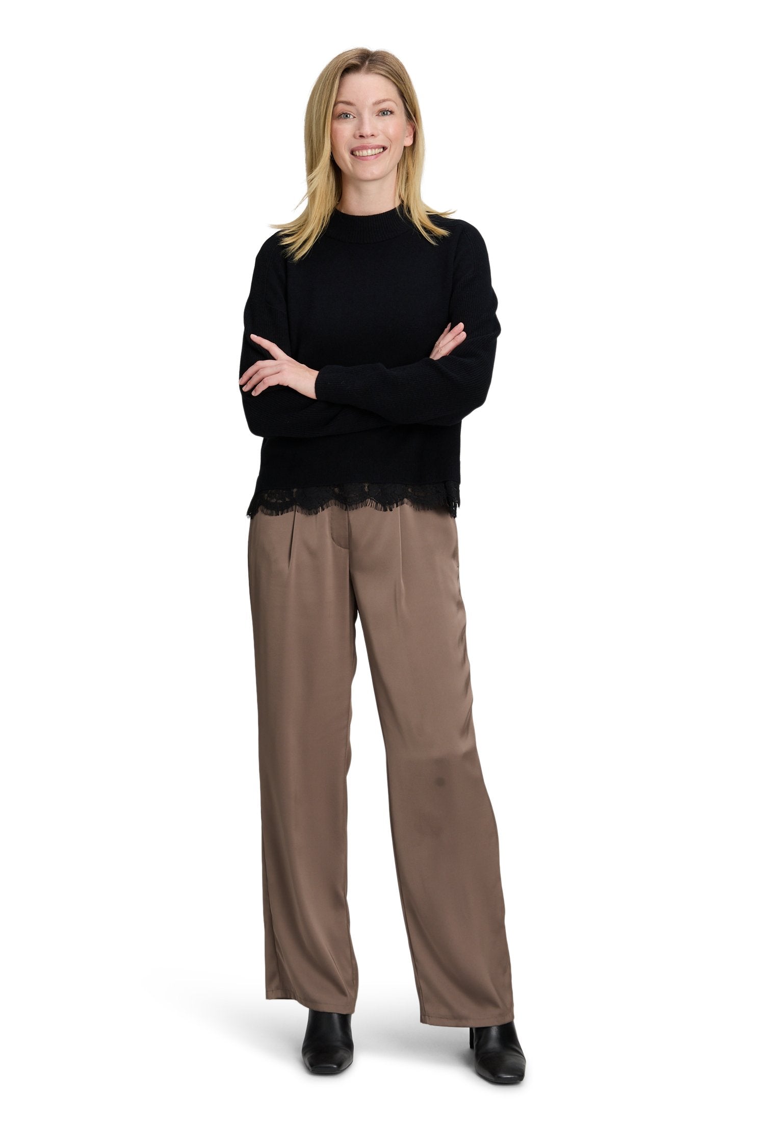 Feinstrickpullover (Black)