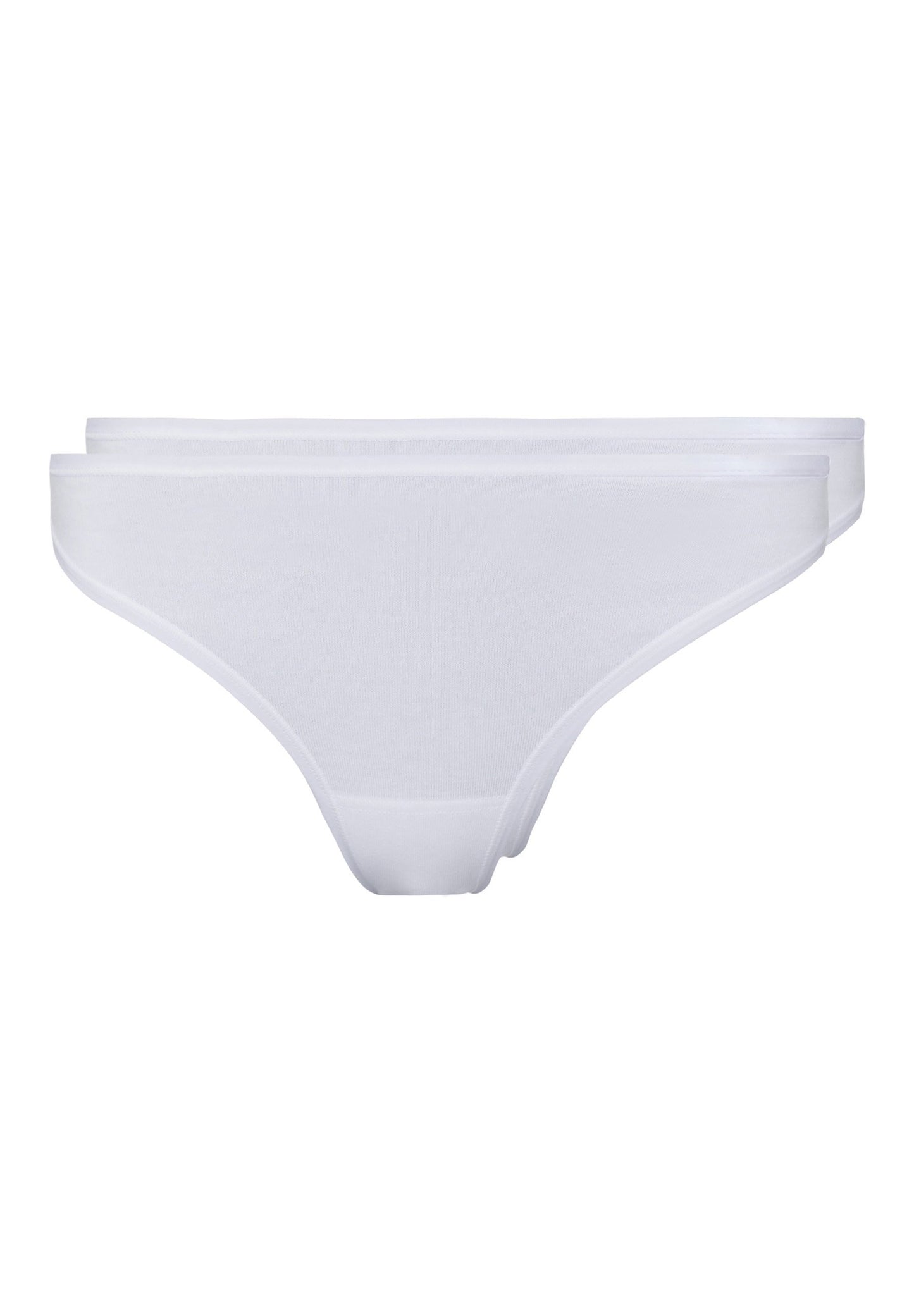 Skiny Damen String Doppelpack SKINY ADVANTAGE Cotton Stretch (White)