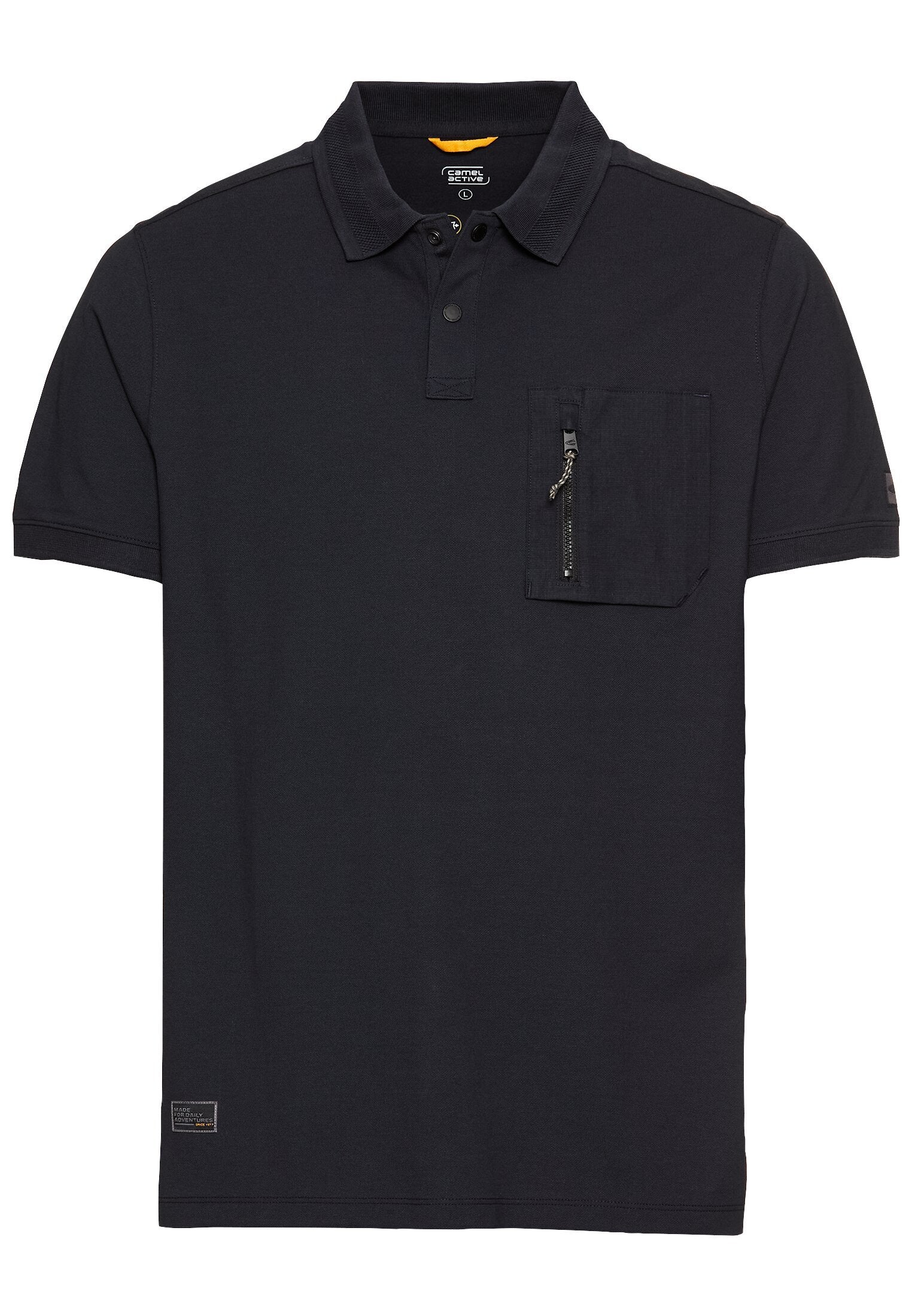 Kurzarm Poloshirt mit Cooling Effekt (Dark Navy)
