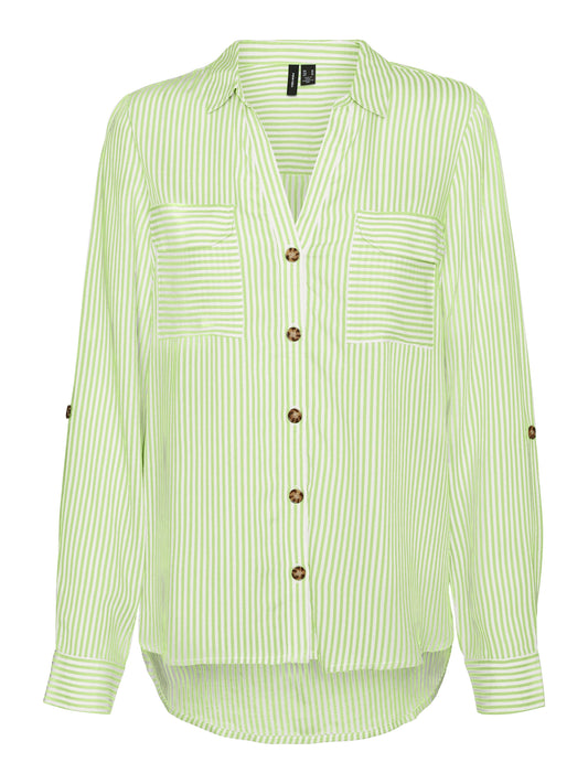 Vmbumpy L/s Shirt New Wvn Ga Noos (Shadow Lim)