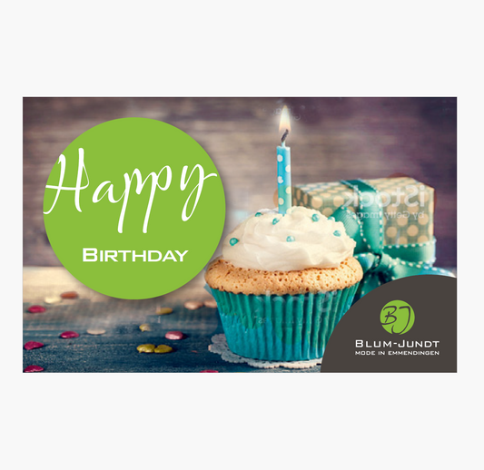 Geschenk - Gutschein    Happy BIRTHDAY