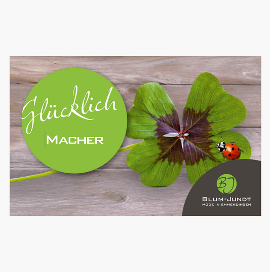 Geschenk - Gutschein    Glücklich MACHER