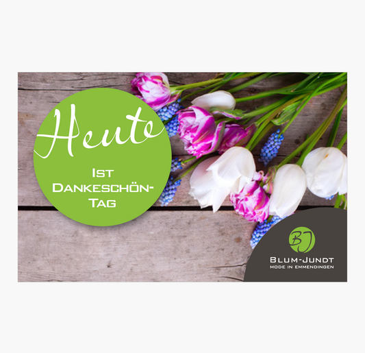 Geschenk - Gutschein    Dankeschön TAG