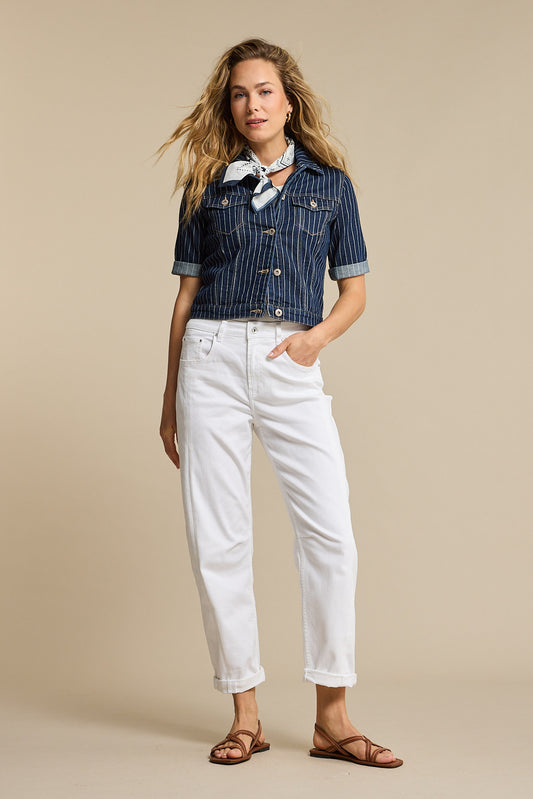 Caitlina Sidepatch White