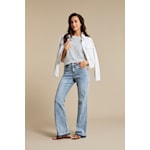 Juno Jacket White Denim