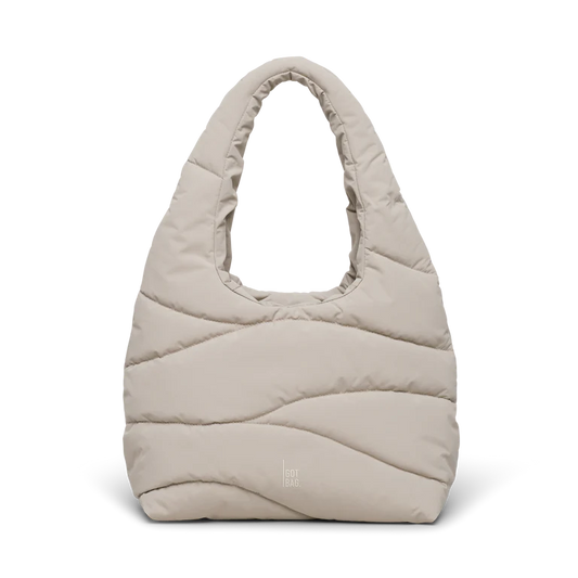 Wavy Puffer Shoulder Bag