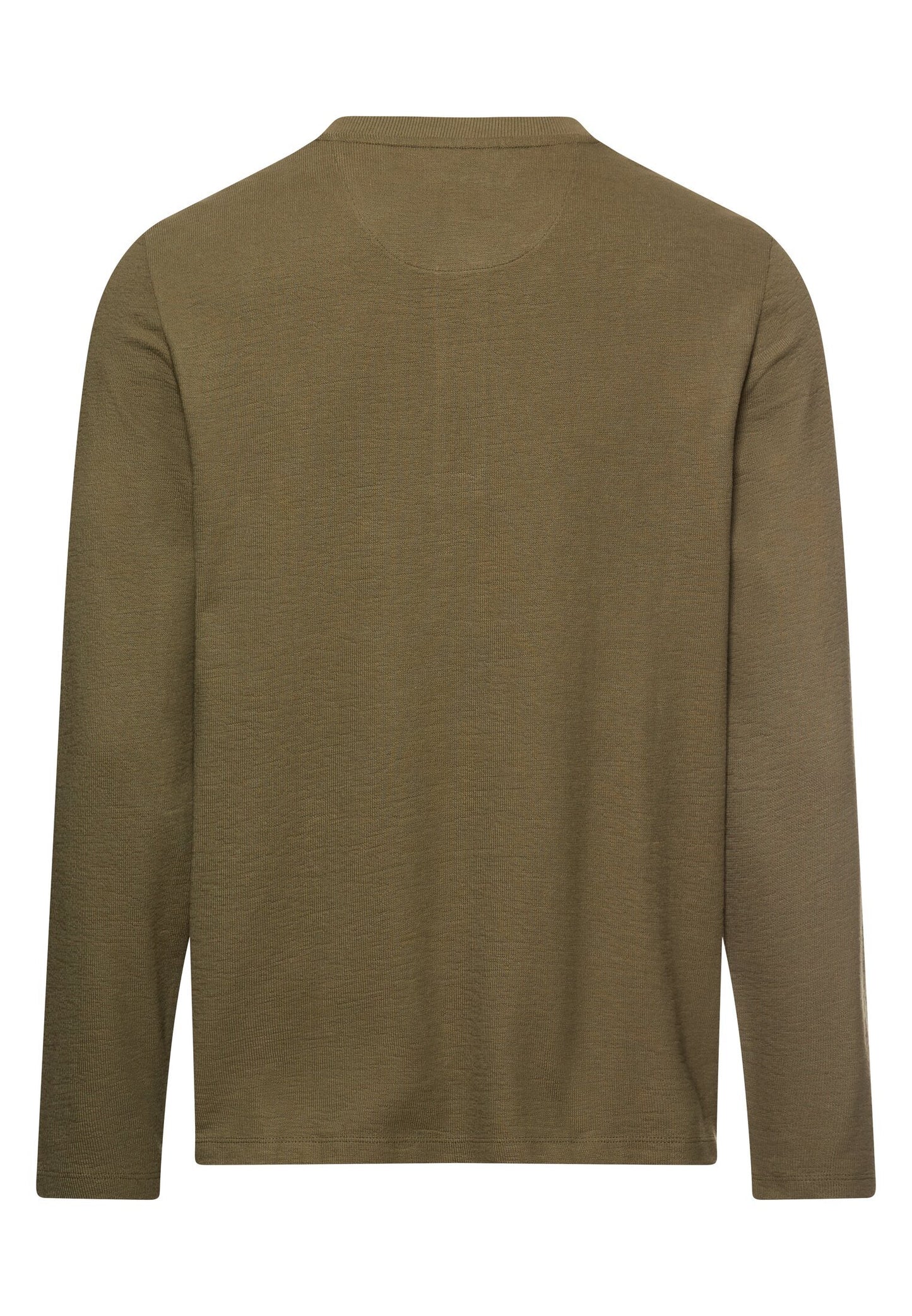 Henleyshirt mit Knopfleiste (Deep Olive)