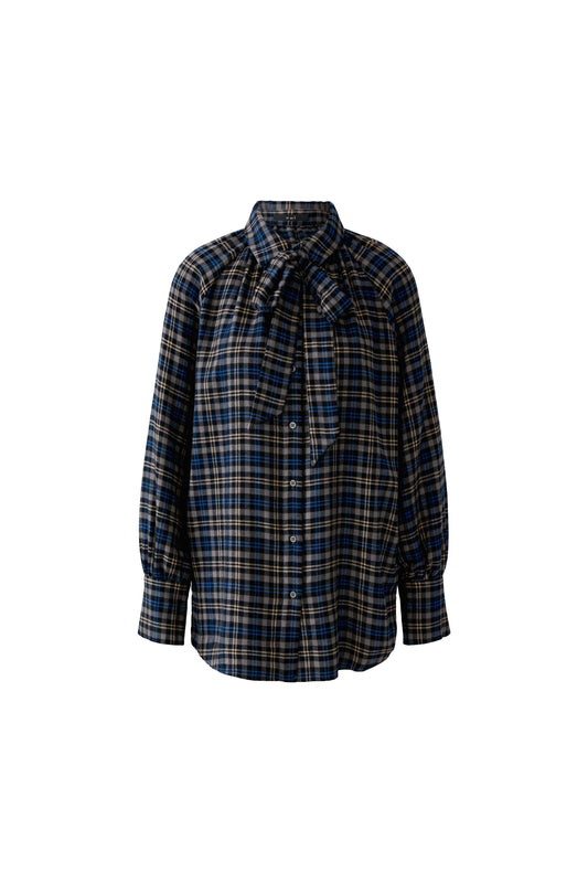 Bluse (Dk Blue Camel)