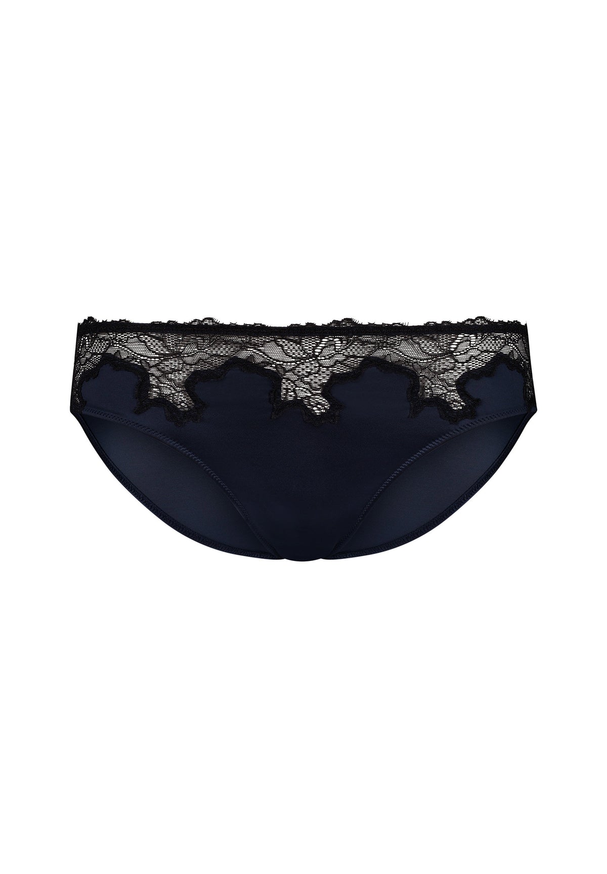 Skiny Damen Rio Slip Satin Dreams (Black Iris)