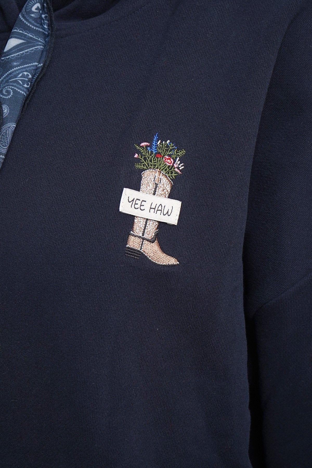 Oversize Crazy Hoodie (Marine)