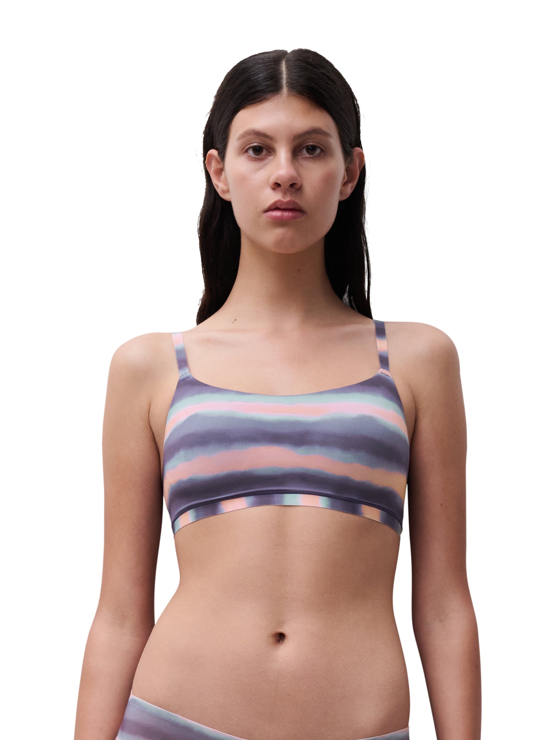 Softstretch Bustier mit Soft Cups (Rundhalsausschnitt) (Fluor Eclipse)