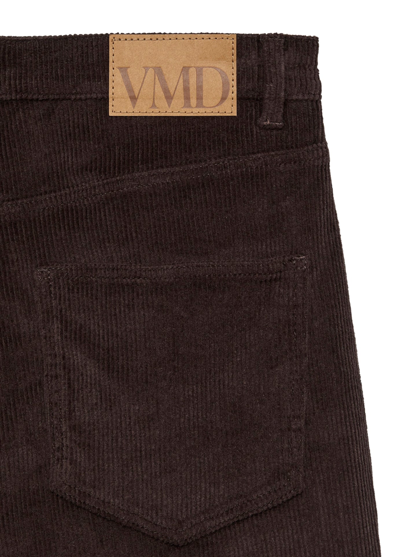 Vmtessa Hr Wide Corduroy Pants Ga Noos (Chocolate Tor)
